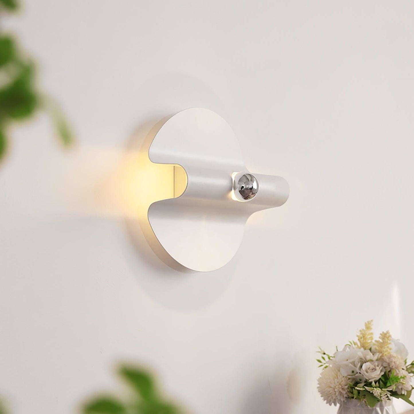 Space Wall Lamp LED - Modern Chrome Indoor Lighting