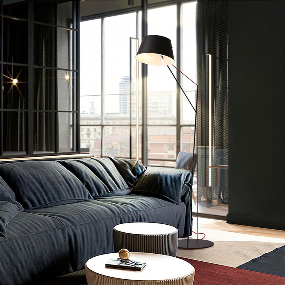 Spar Floor Lamp - Modern Black LED Lamp for Indoor Use