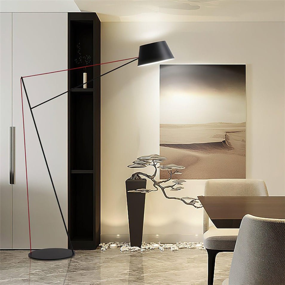 Spar Floor Lamp - Modern Black LED Lamp for Indoor Use