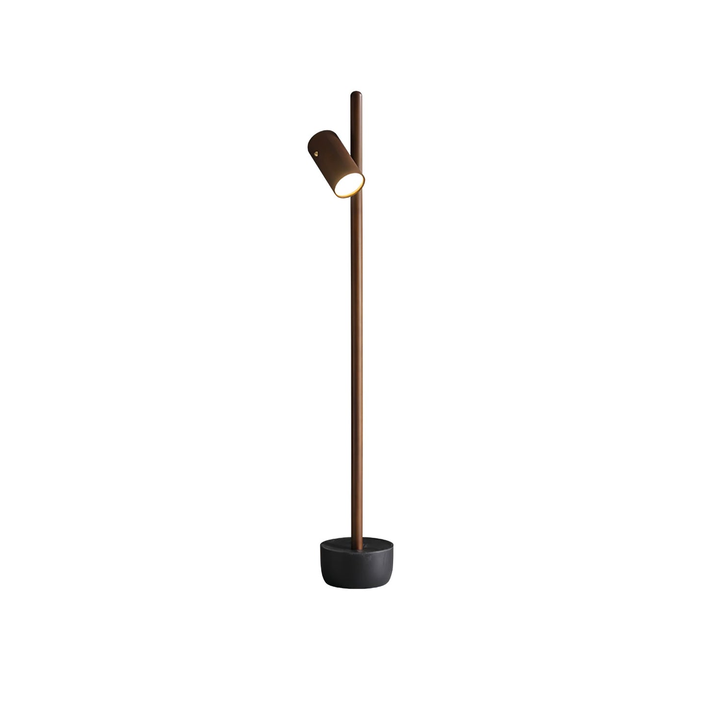 Spotlight Wood Floor Lamp - Adjustable LED Modern Design