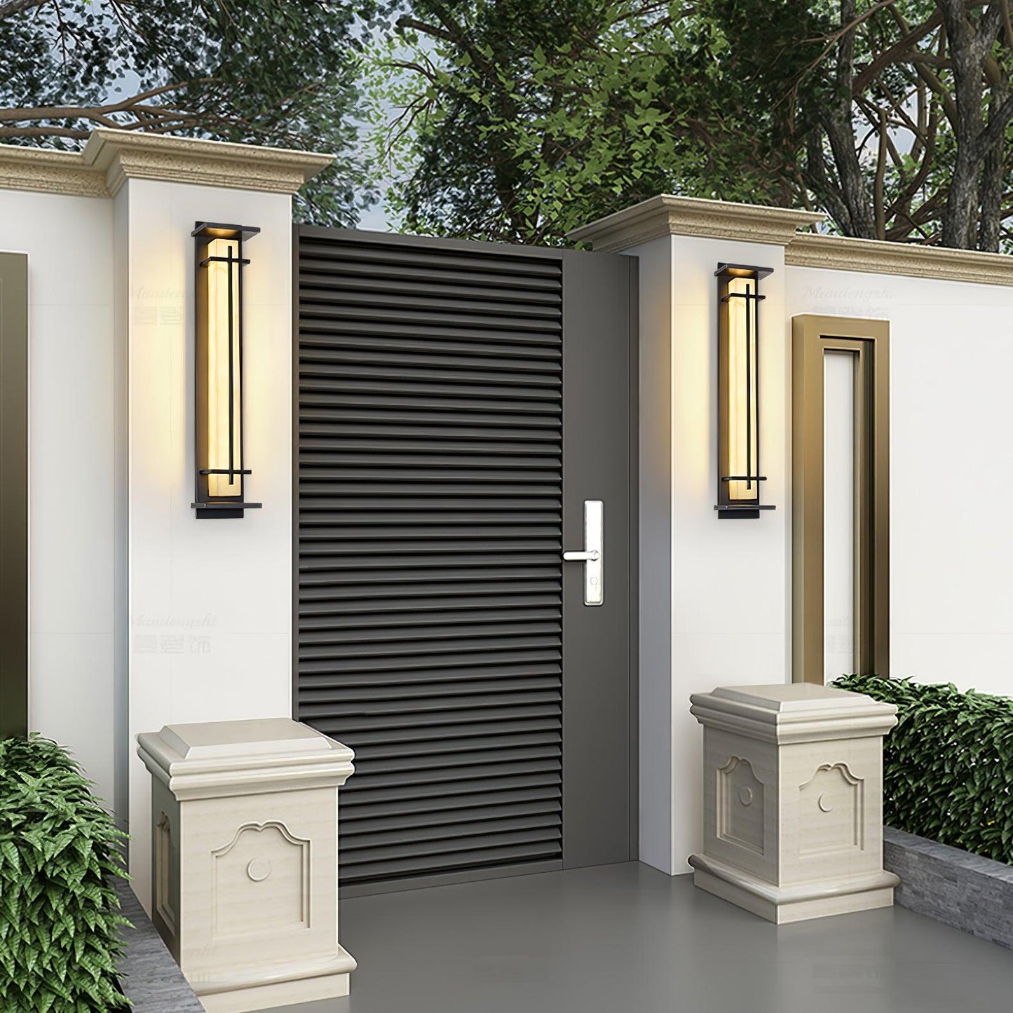 Square Outdoor Wall Light - IP65 Waterproof LED Light