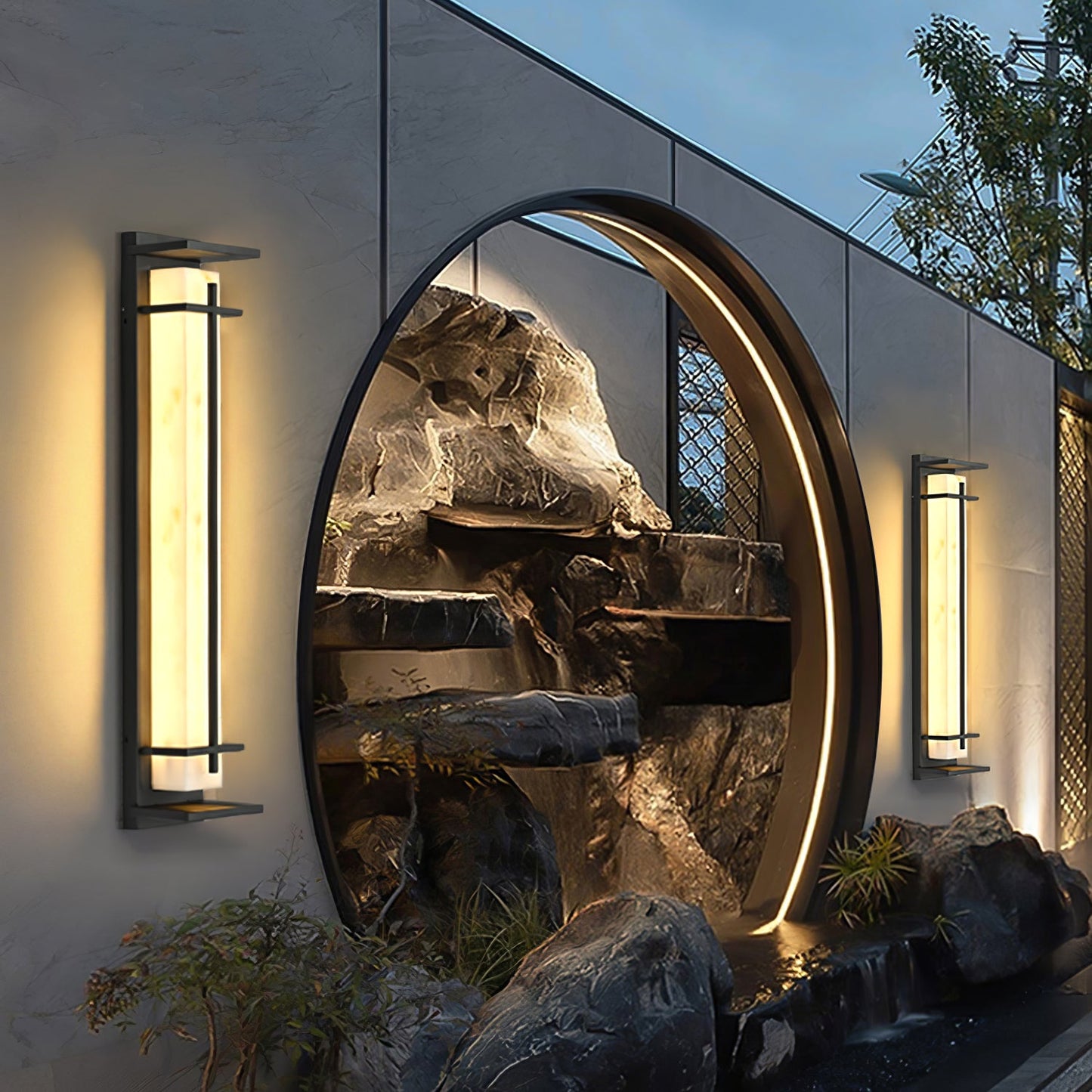 Square Outdoor Wall Light - IP65 Waterproof LED Light