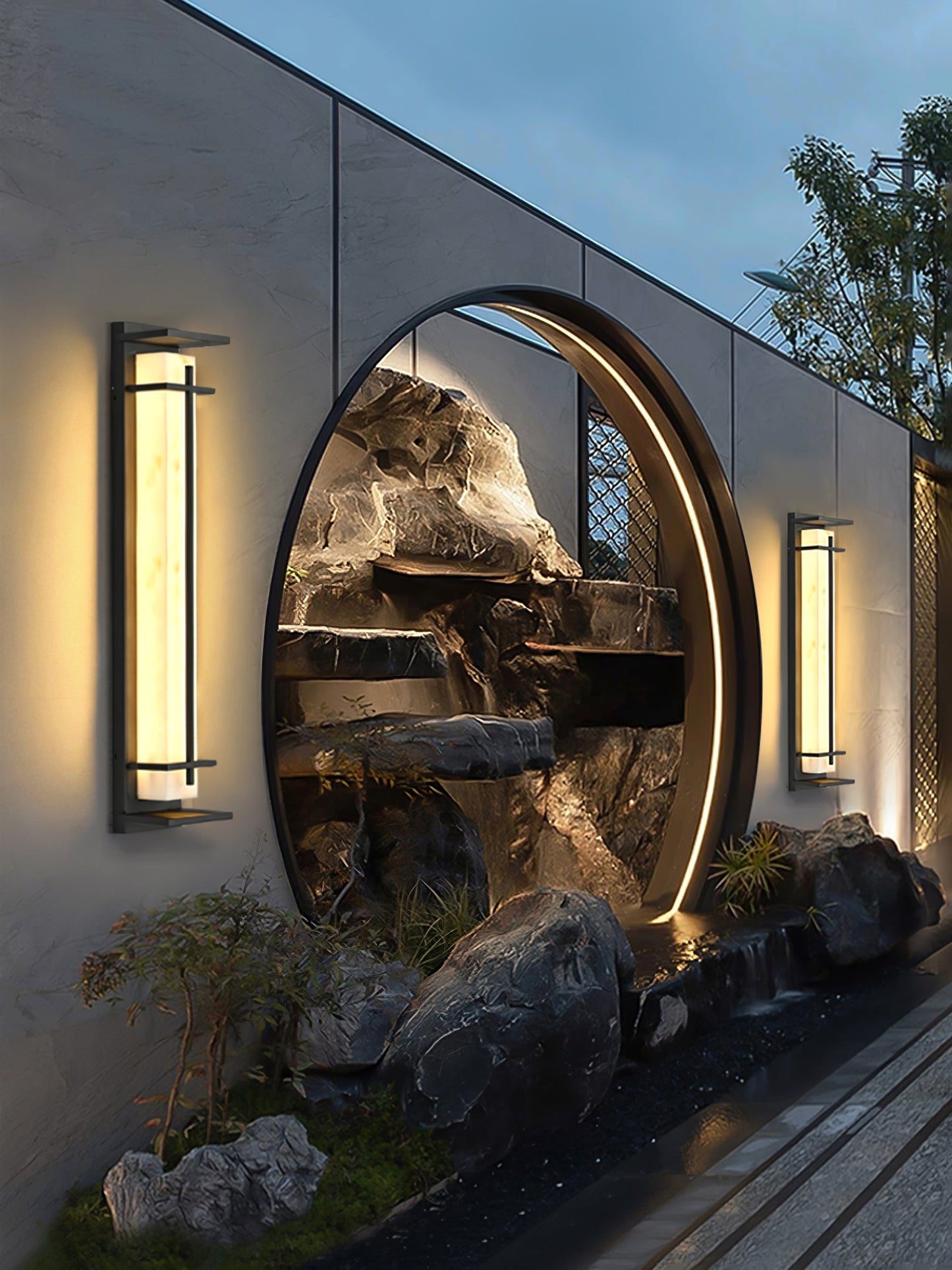 Square Outdoor Wall Light - IP65 Waterproof LED Light