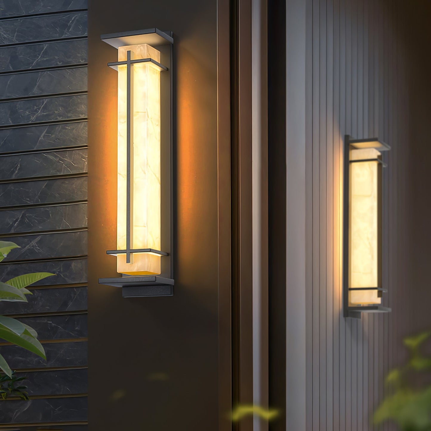 Square Outdoor Wall Light - IP65 Waterproof LED Light