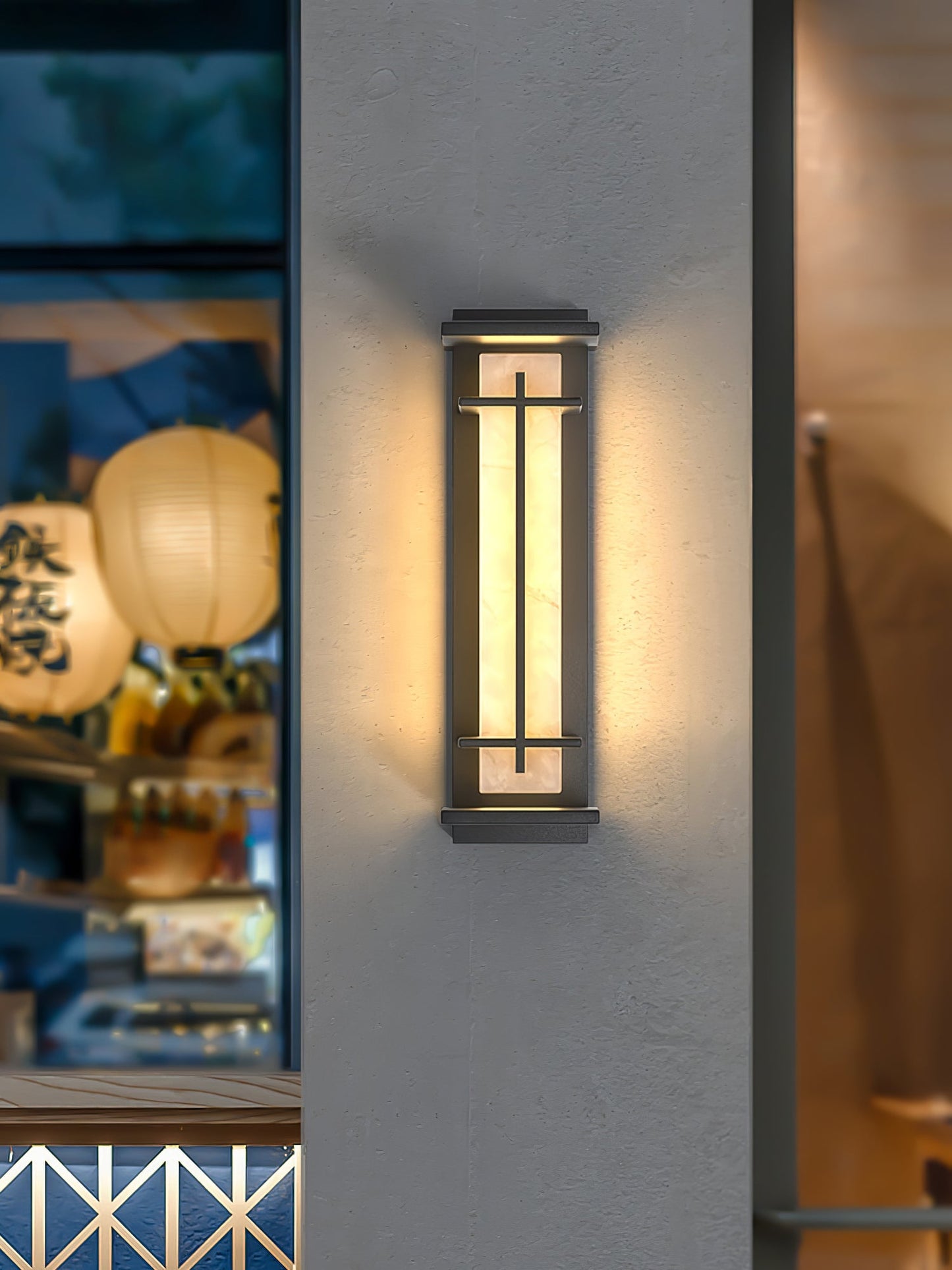 Square Outdoor Wall Light - IP65 Waterproof LED Light