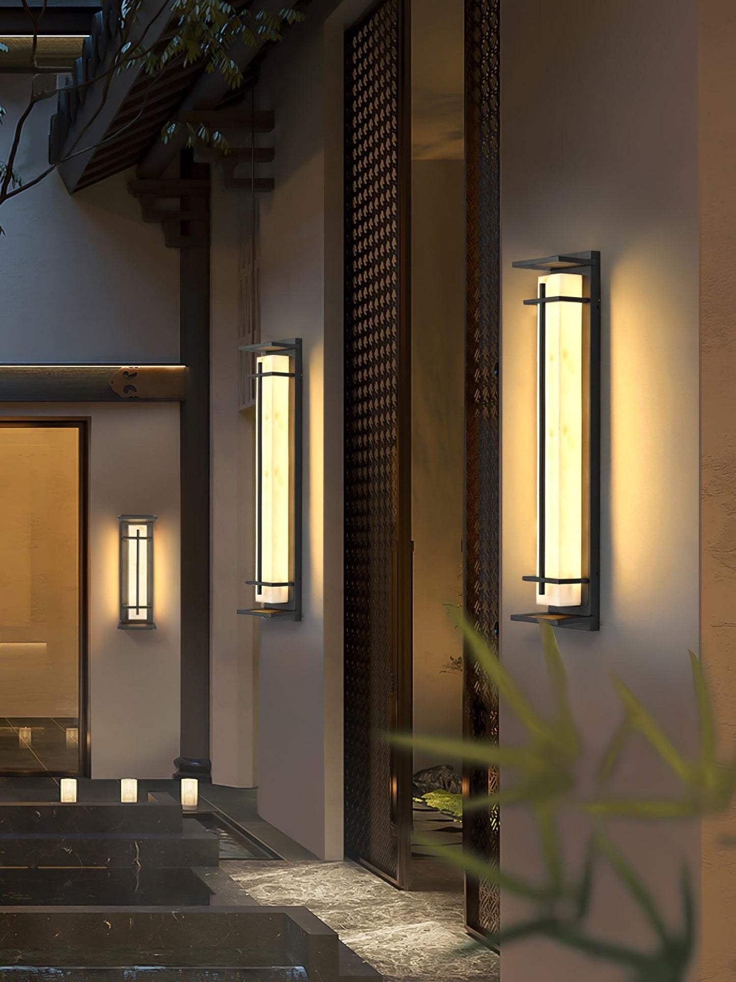 Square Outdoor Wall Light - IP65 Waterproof LED Light