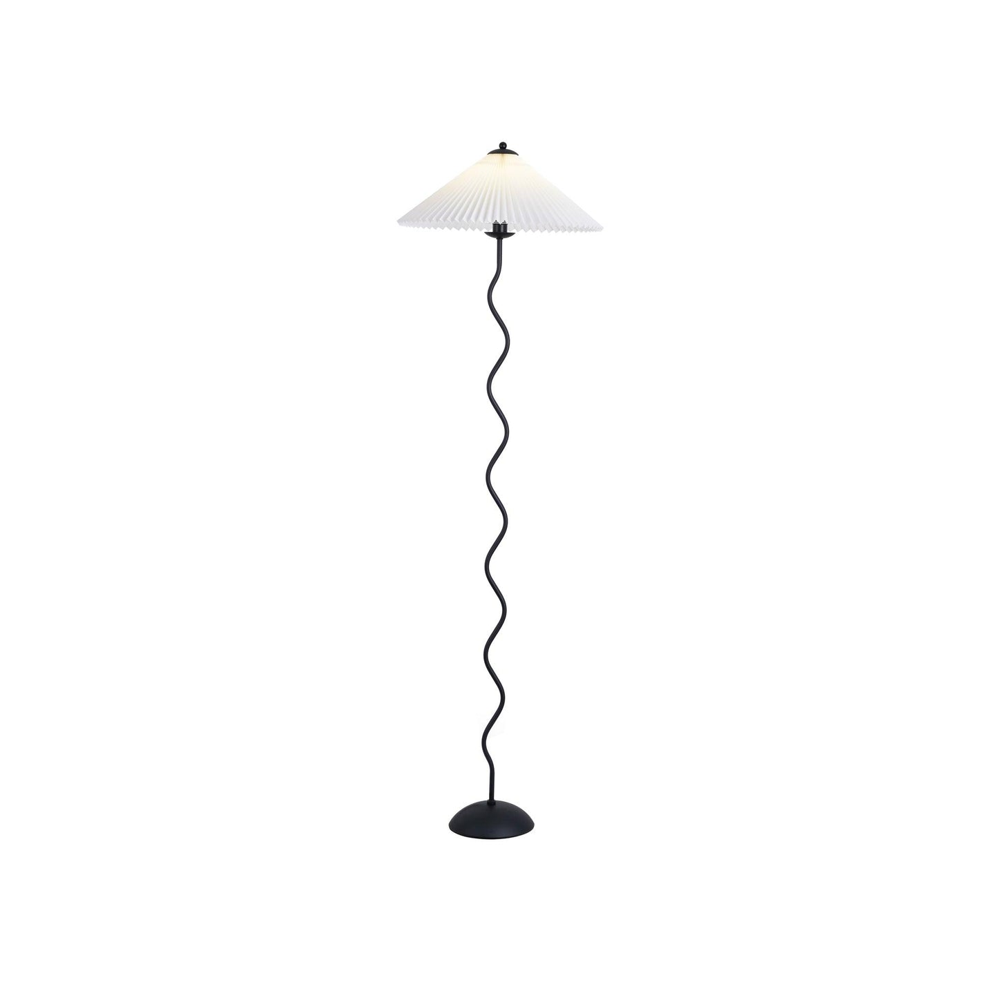 Squiggle Floor Lamp - LED Indoor Light - Stylish Wavy Design
