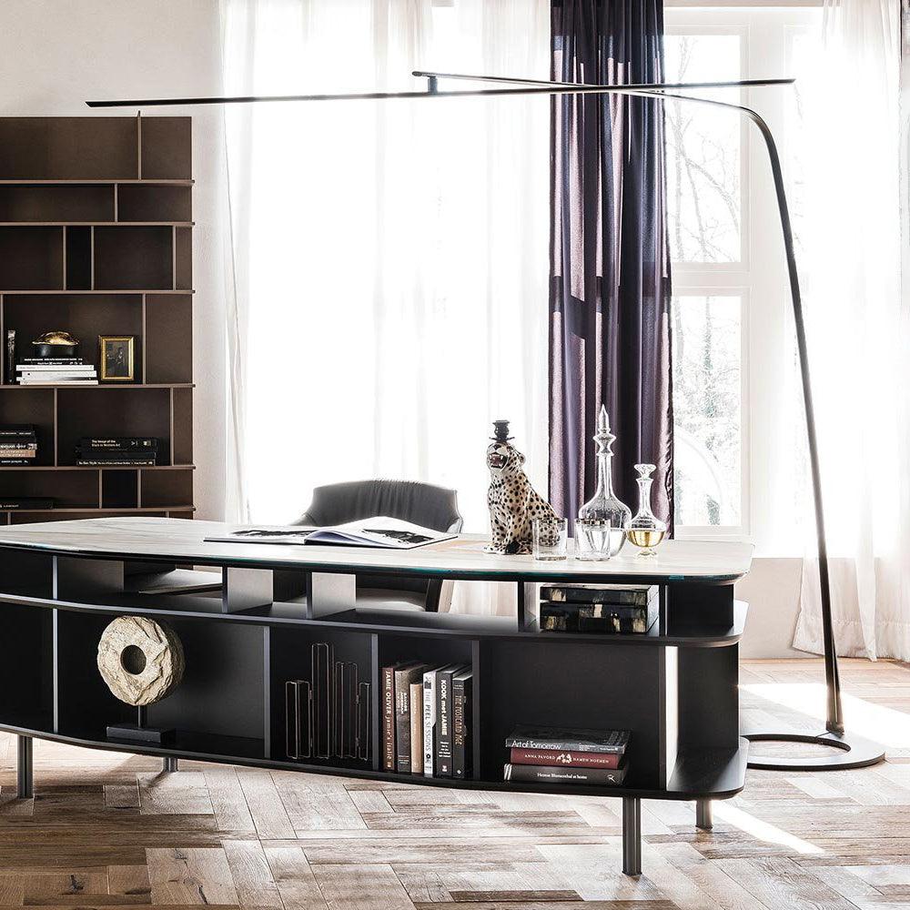 Stealth Floor Lamp - Modern LED Arc Lamp, Indoor Lighting