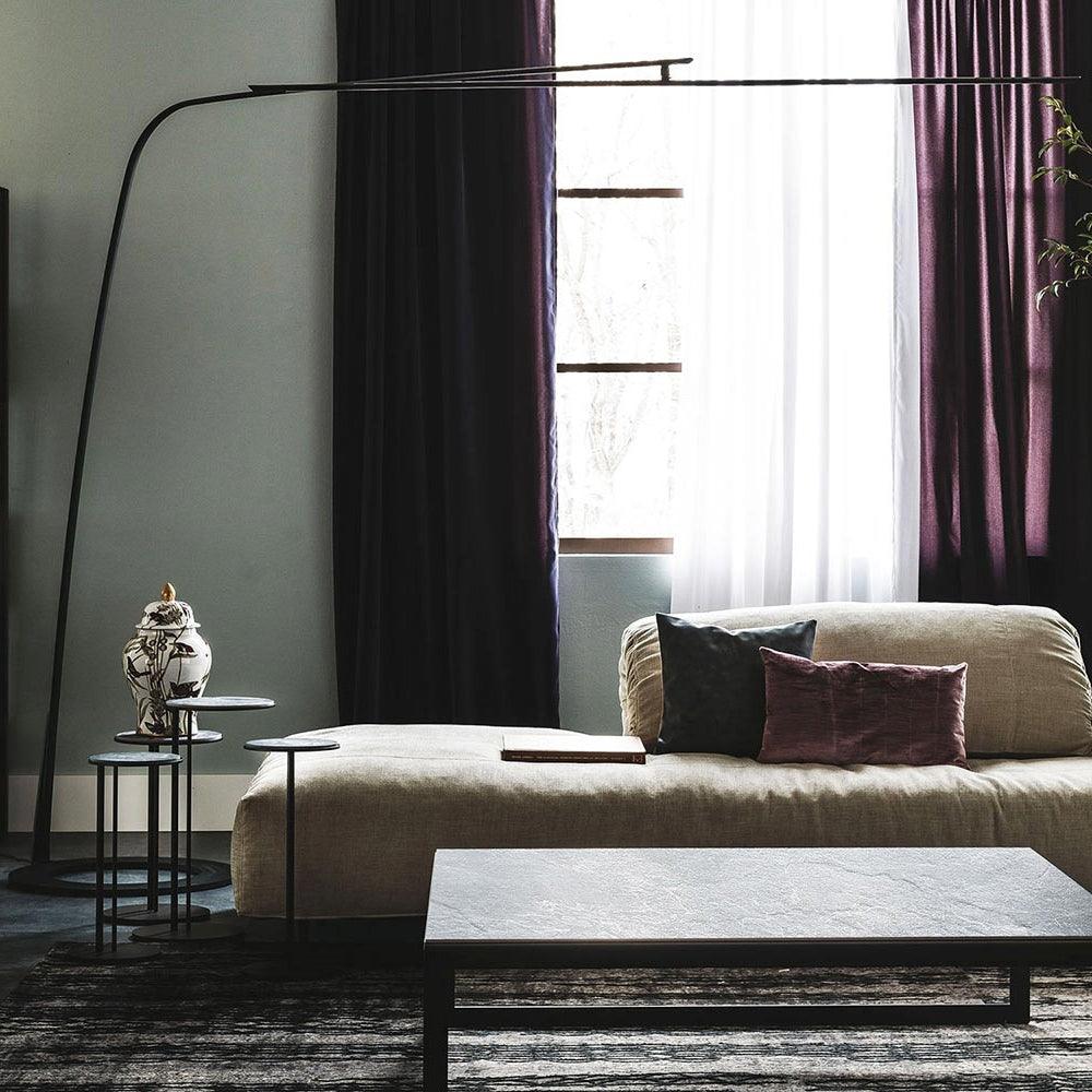 Stealth Floor Lamp - Modern LED Arc Lamp, Indoor Lighting