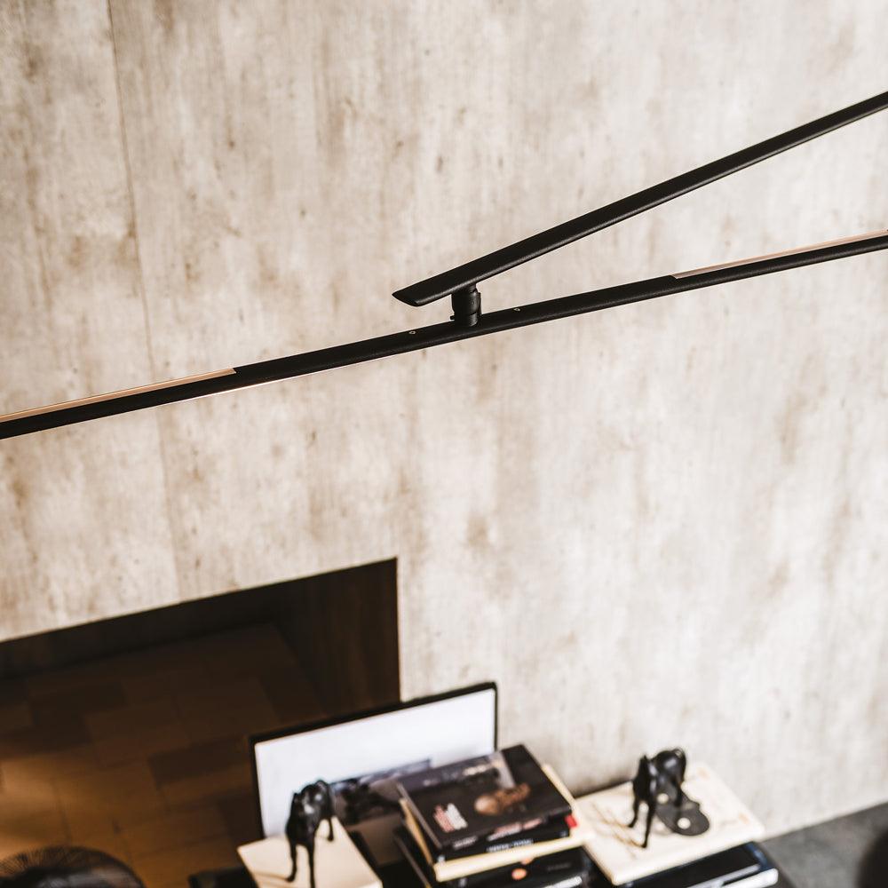 Stealth Floor Lamp - Modern LED Arc Lamp, Indoor Lighting