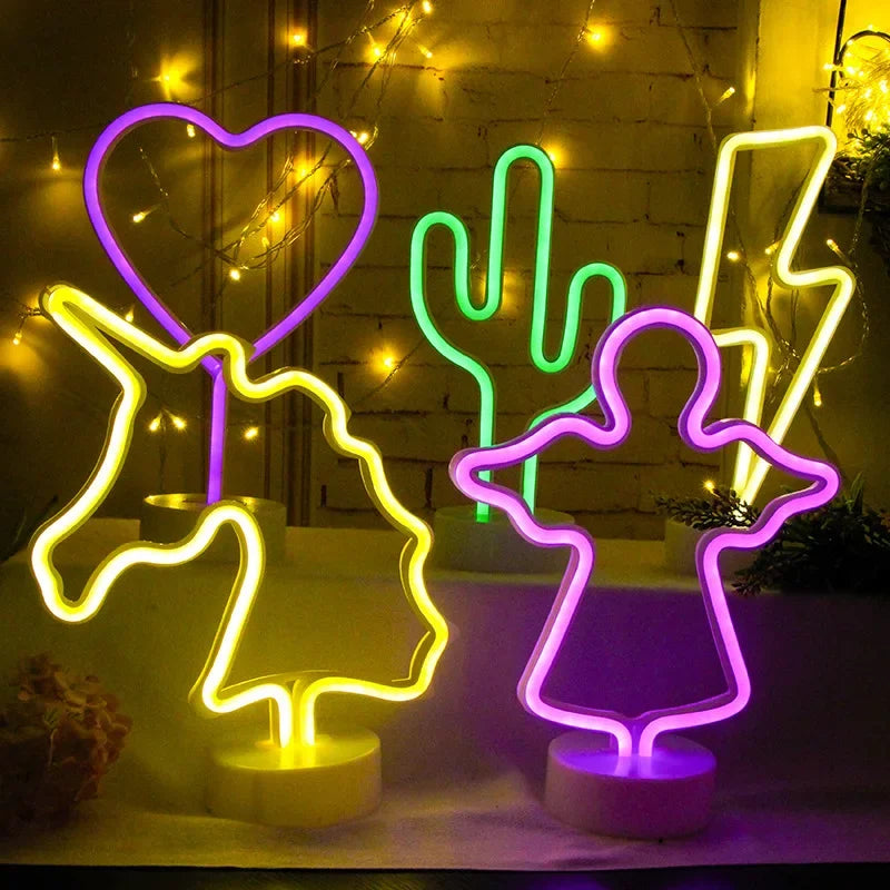 GlimmerNeon - Neon Light Sign Lamp LED Decorative Light