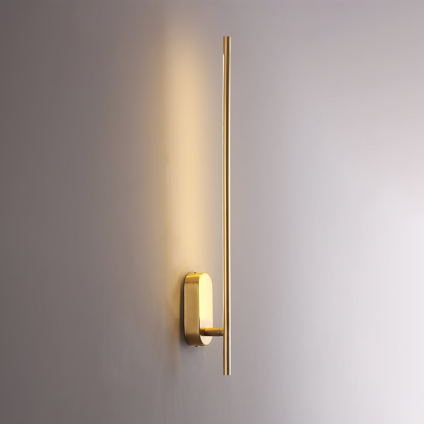 Stick Shaped Plug In Sconce with Integrated LED Lighting