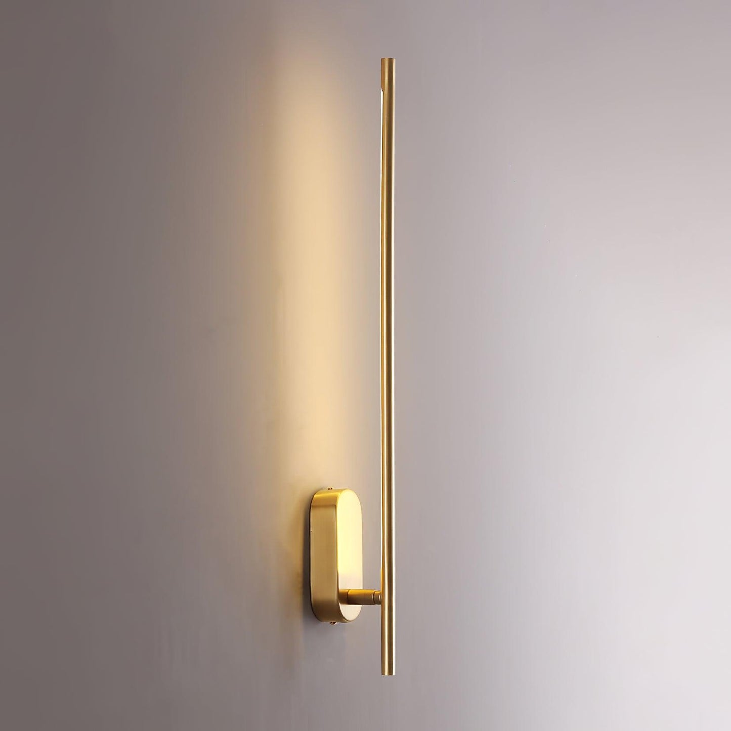 Stick Shaped Plug In Sconce with Integrated LED Lighting