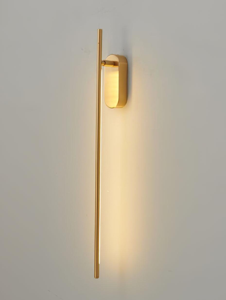 Stick Shaped Plug In Sconce with Integrated LED Lighting
