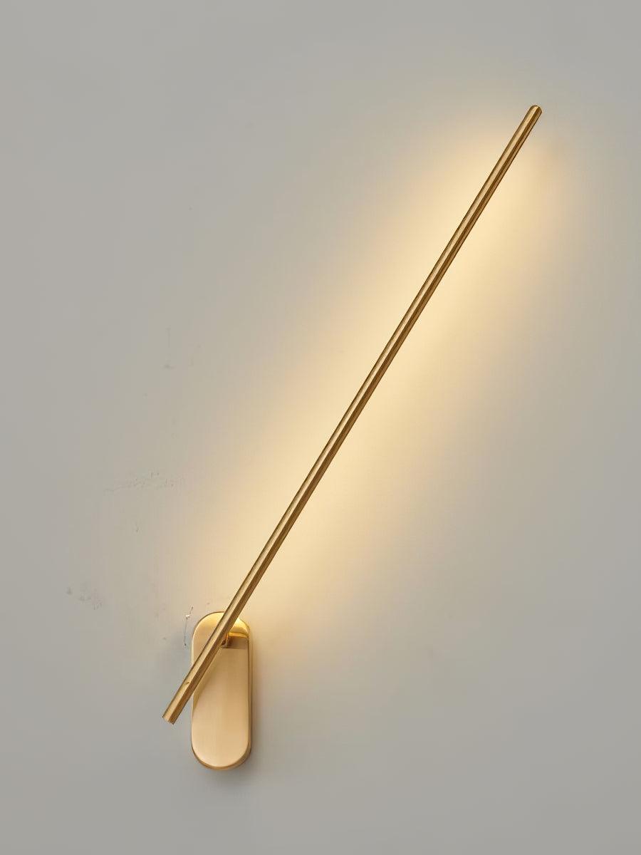 Stick Shaped Plug In Sconce with Integrated LED Lighting