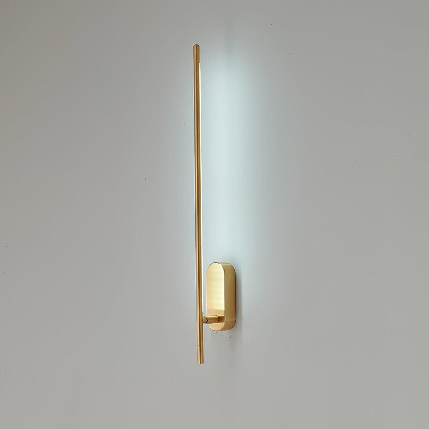 Stick Shaped Plug In Sconce with Integrated LED Lighting