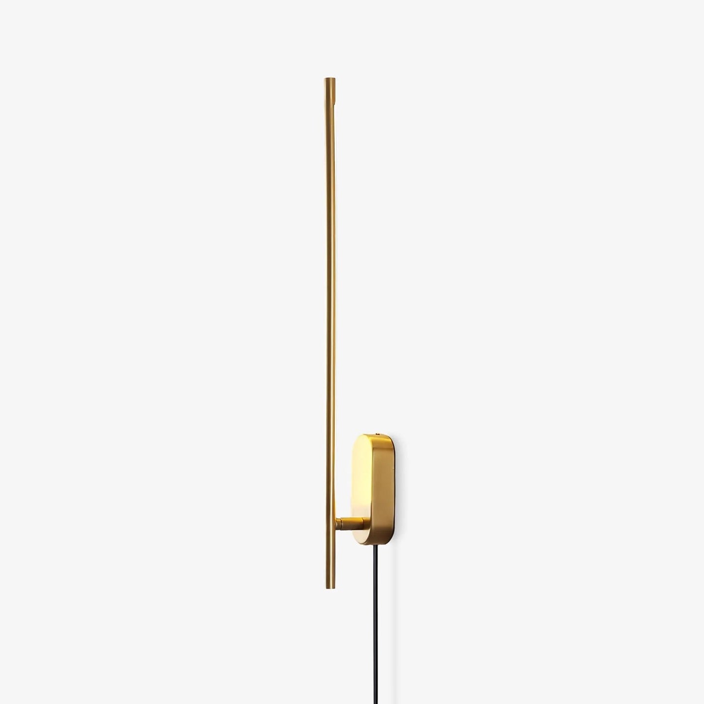 Stick Shaped Plug In Sconce with Integrated LED Lighting