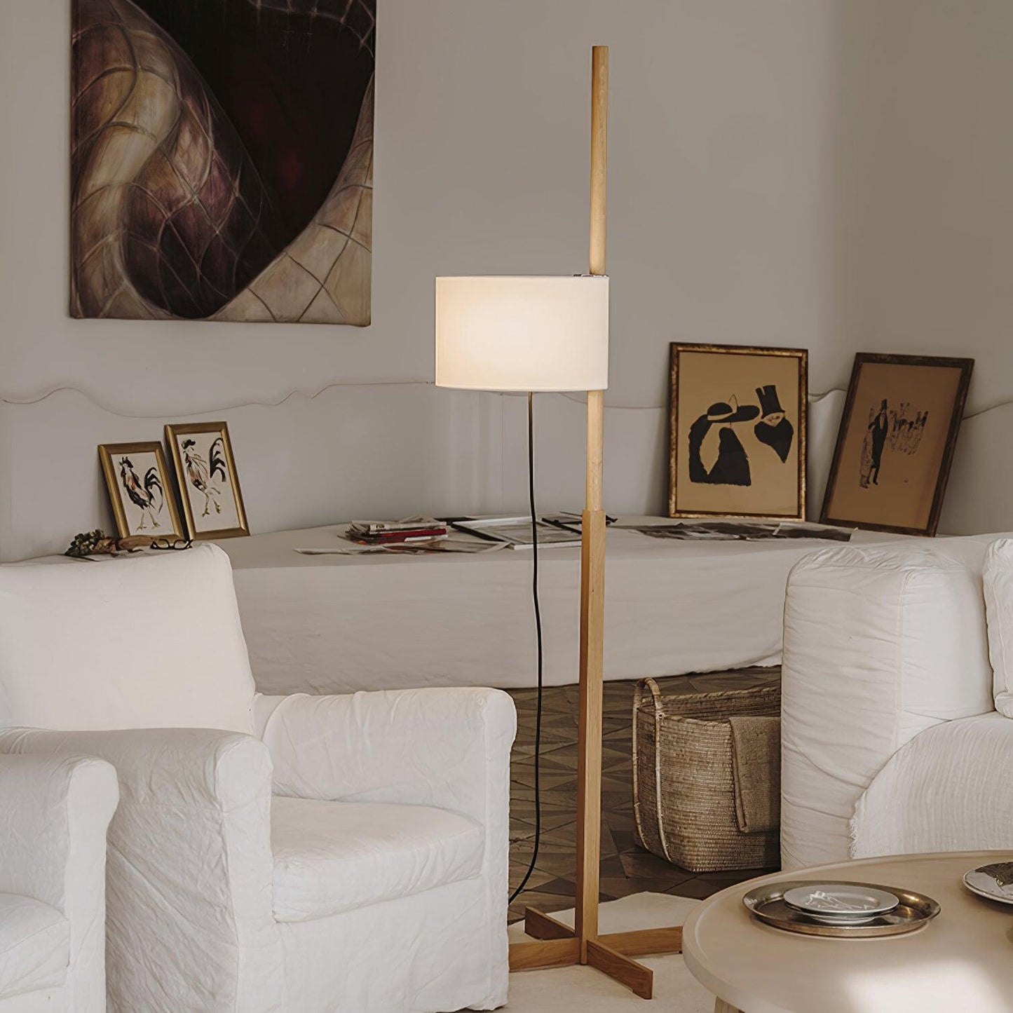 Svelte Silhouette Floor Lamp - LED, Modern Design, Indoor Use