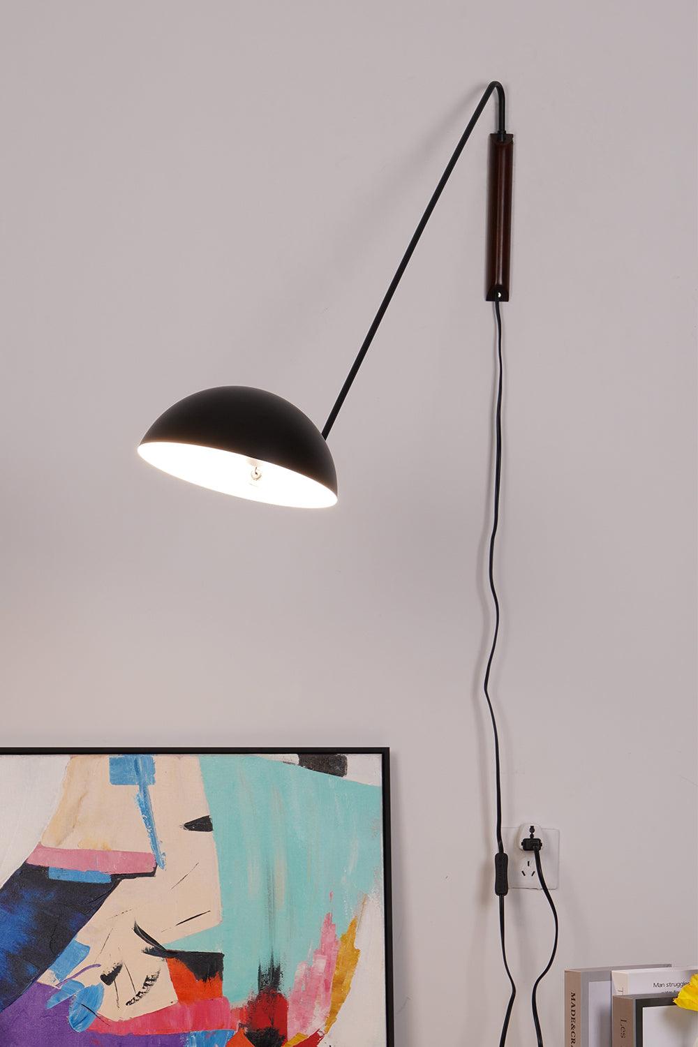 Swing Dome Wall Light - LED Indoor Reading Light Set of 2