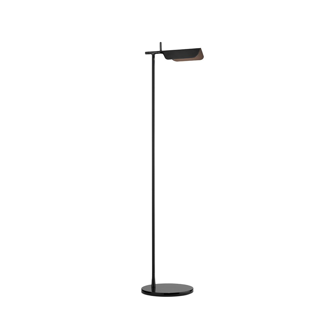 Pivot Ease Floor Lamp with Adjustable LED Light - Black