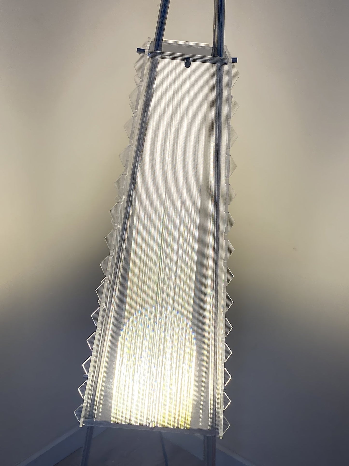 Tent Floor Lamp with LED Light – Indoor Camping Decor