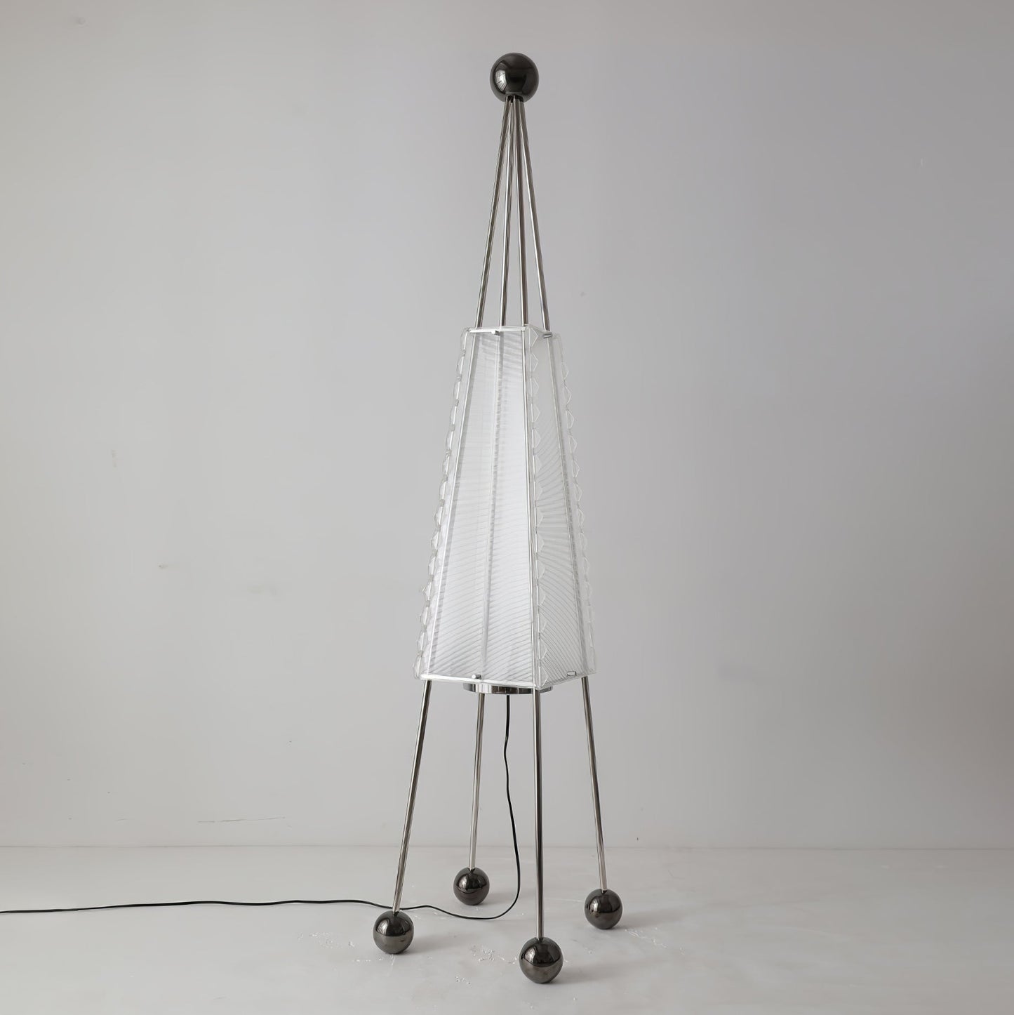 Tent Floor Lamp with LED Light – Indoor Camping Decor