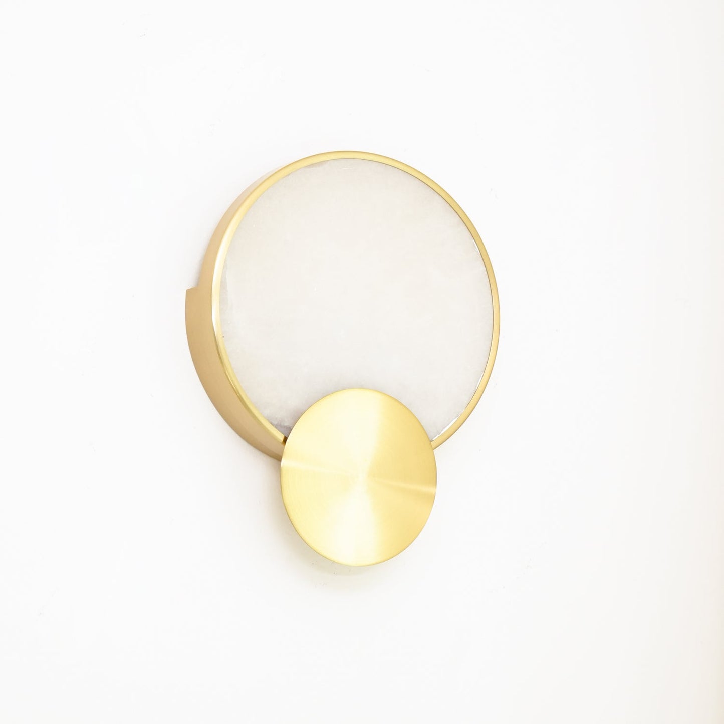 Terra Svet Wall Lamp - Modern Gold Alabaster LED Light