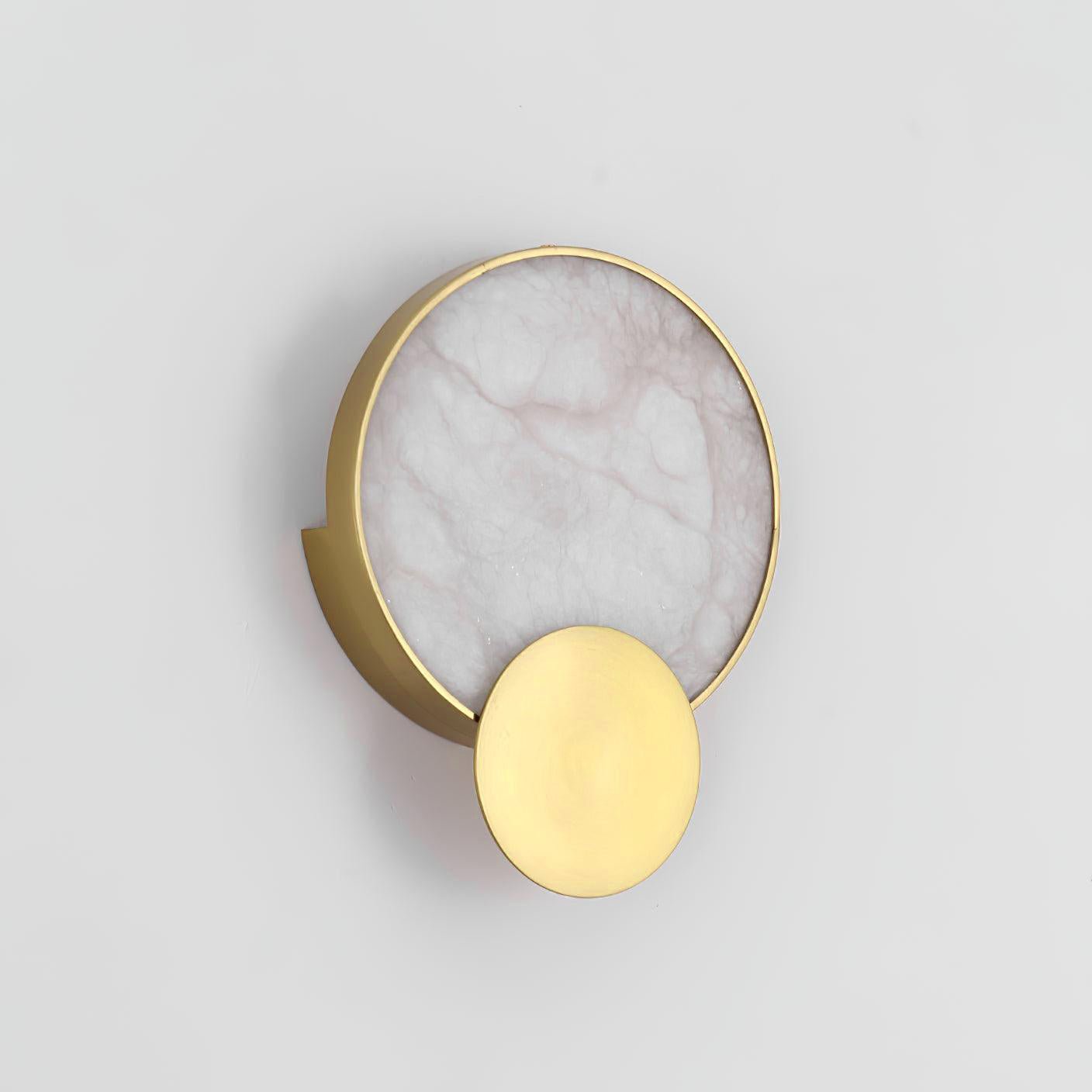 Terra Svet Wall Lamp - Modern Gold Alabaster LED Light