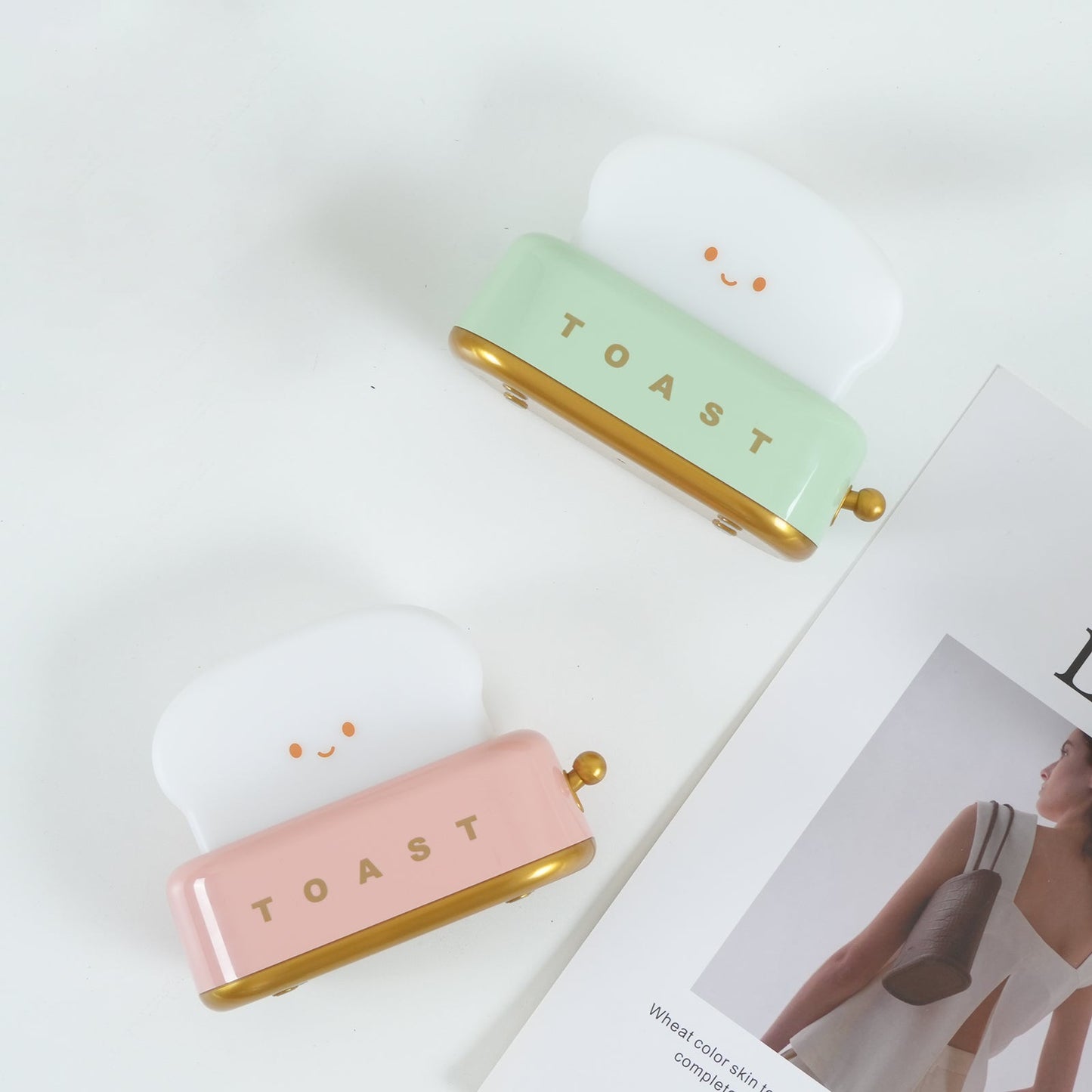 ToastyGlow Table Lamp – Adorable Rechargeable Night Light