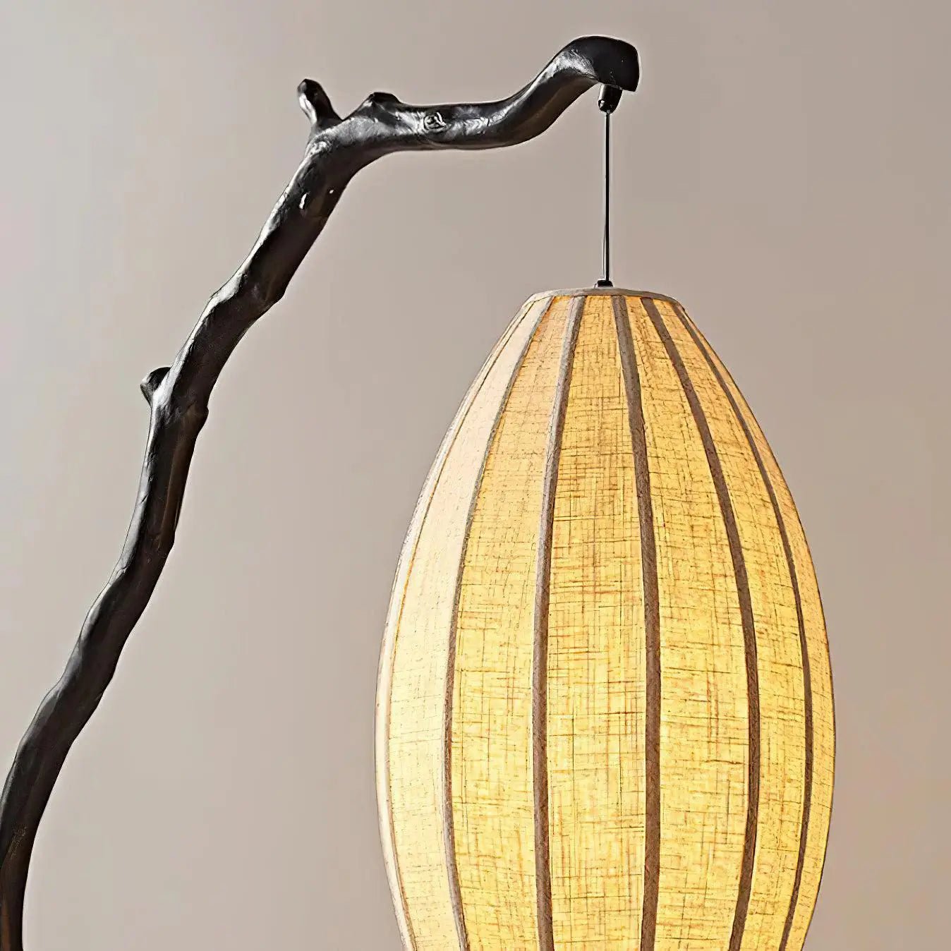 Tree Lantern Sculpture Floor Lamp - LED Indoor Lighting