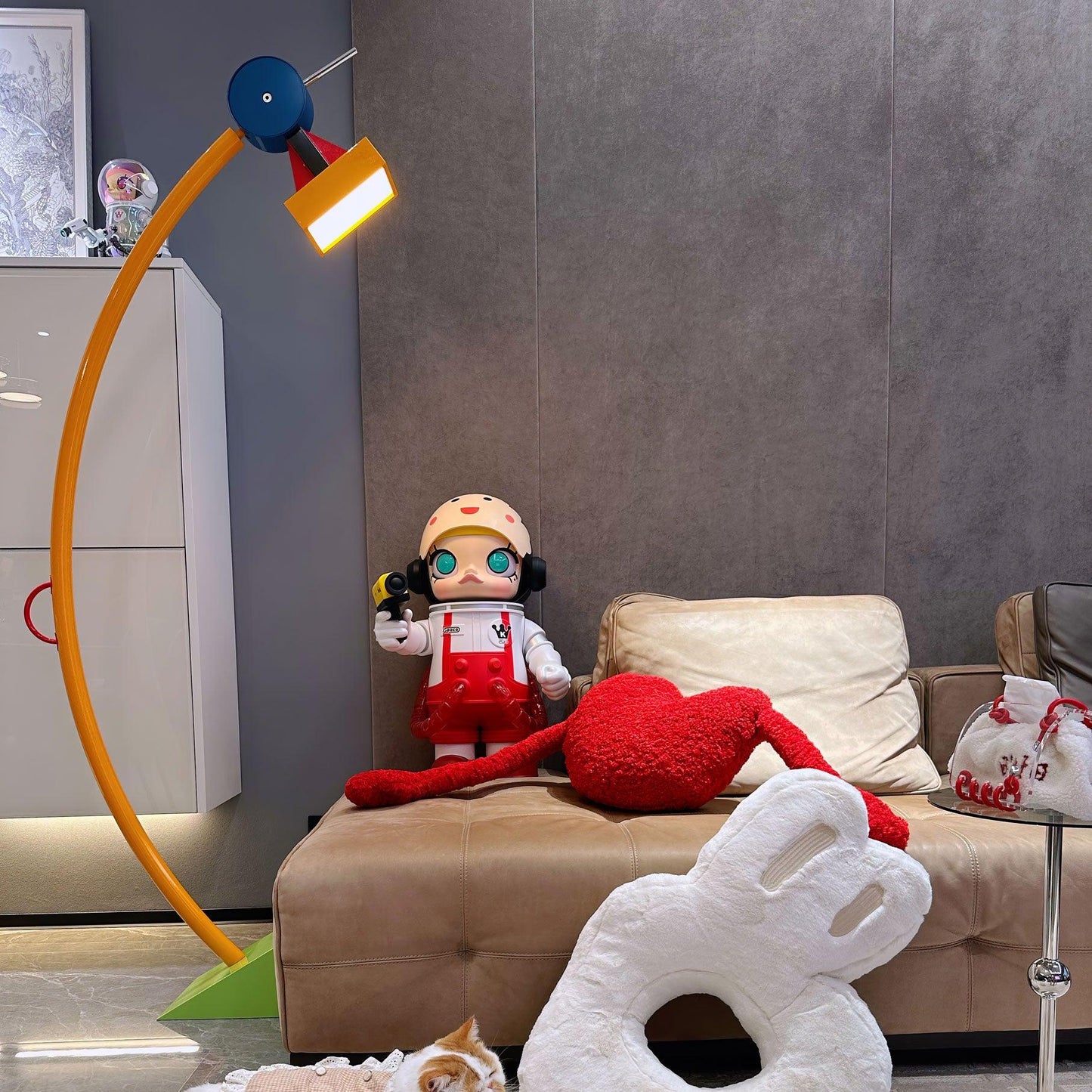 Treetops Floor Lamp with LED Dimmable Feature - Vibrant Design