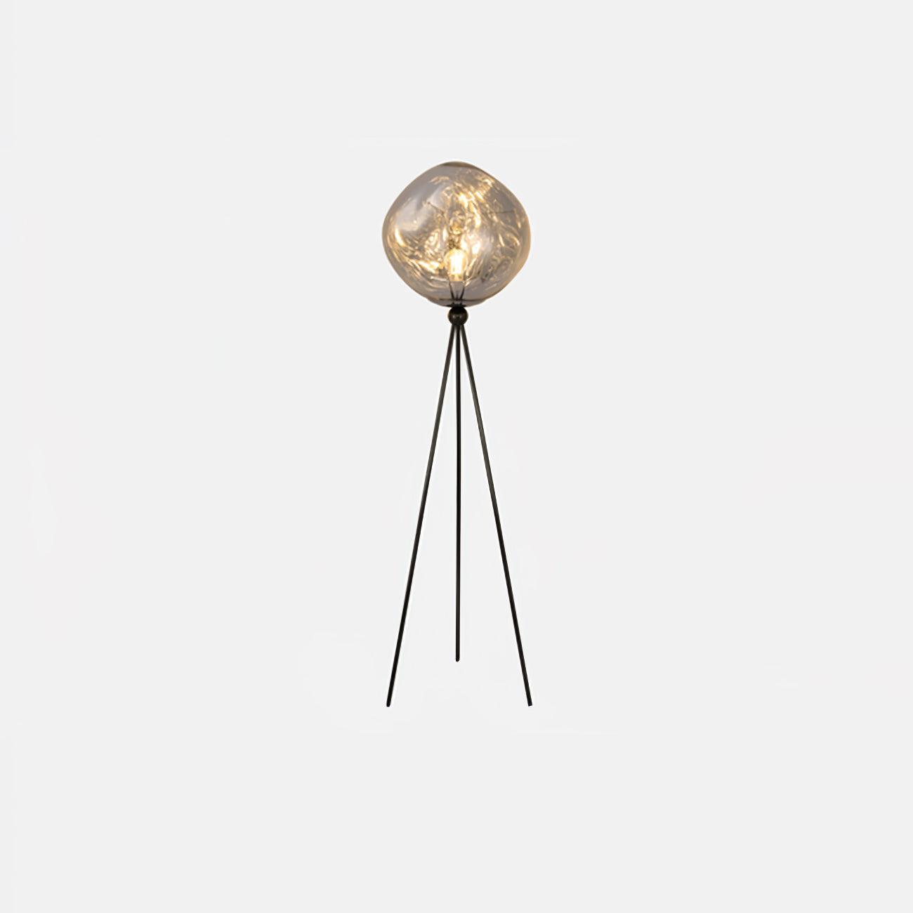Lava Tripod Rock Floor Lamp - LED Indoor Lighting Decor