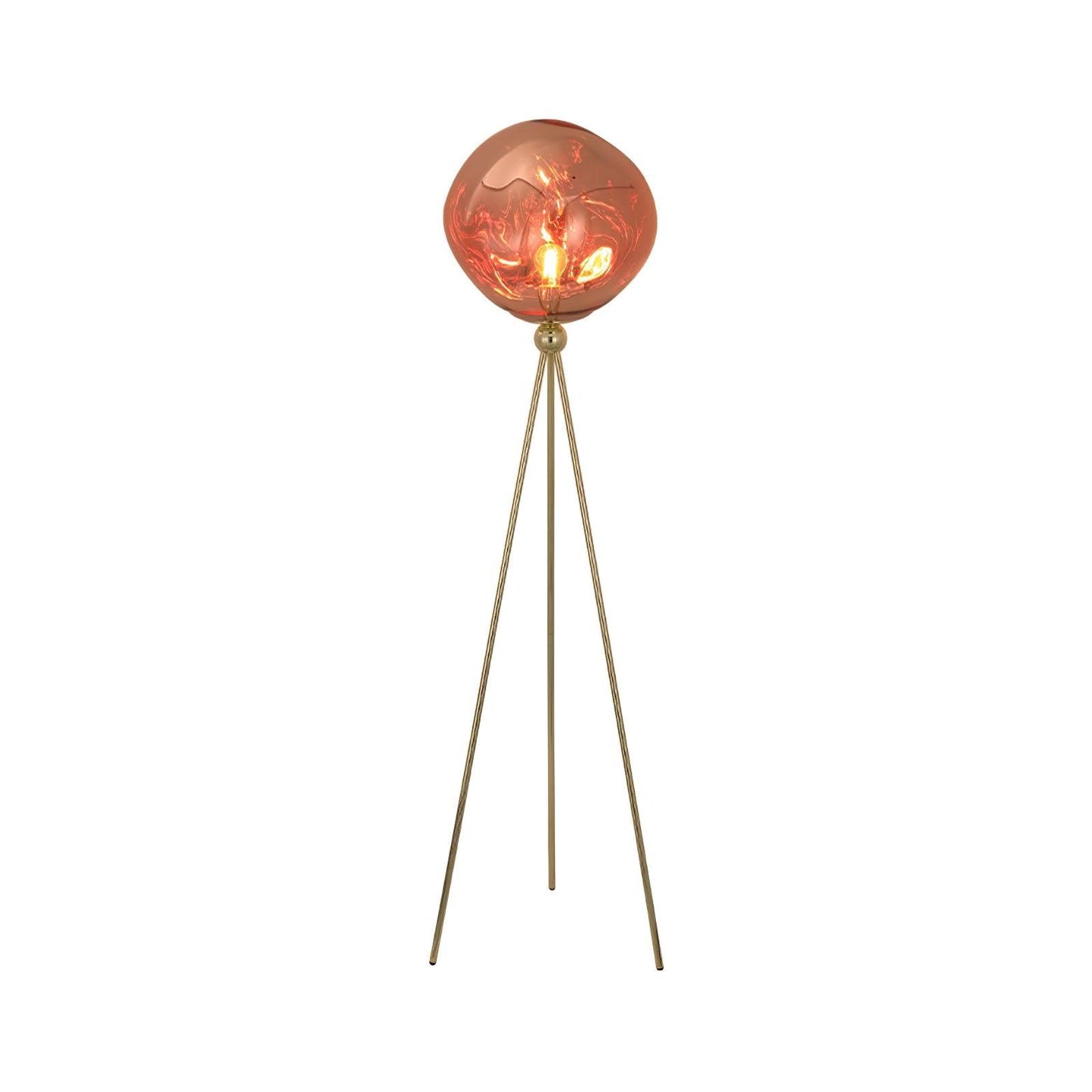Lava Tripod Rock Floor Lamp - LED Indoor Lighting Decor