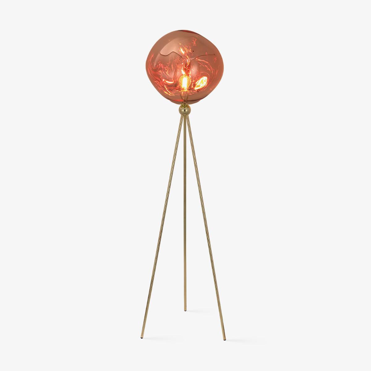 Lava Tripod Rock Floor Lamp - LED Indoor Lighting Decor
