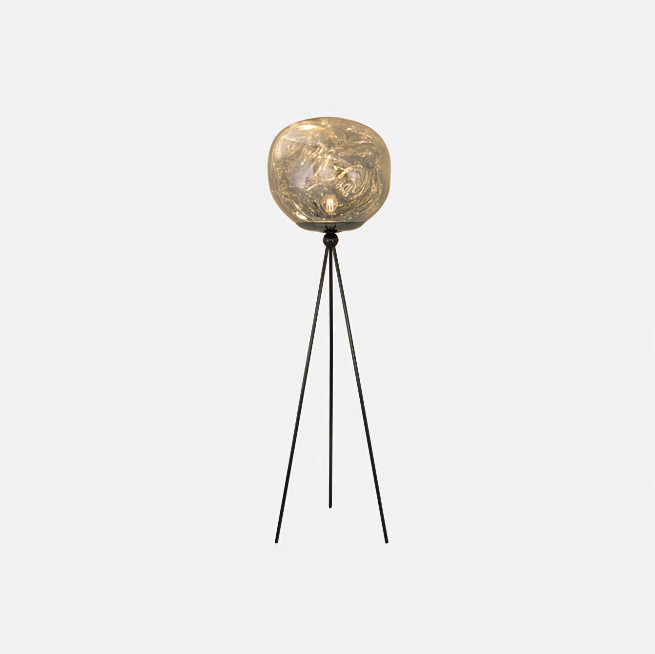 Lava Tripod Rock Floor Lamp - LED Indoor Lighting Decor