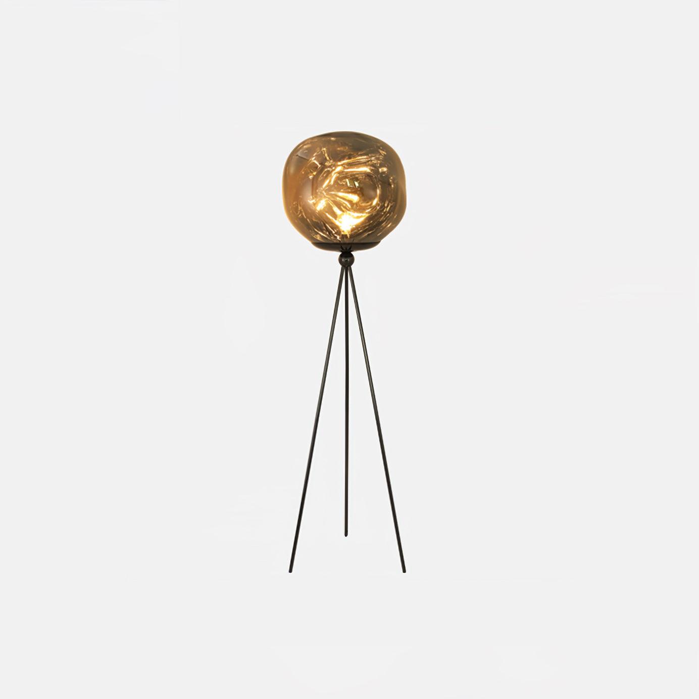 Lava Tripod Rock Floor Lamp - LED Indoor Lighting Decor