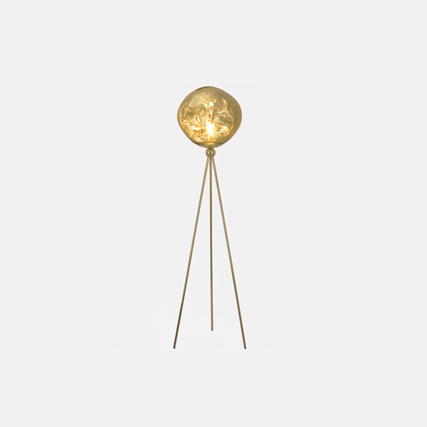 Lava Tripod Rock Floor Lamp - LED Indoor Lighting Decor