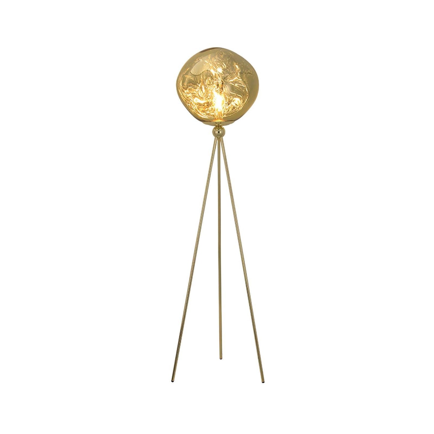 Lava Tripod Rock Floor Lamp - LED Indoor Lighting Decor