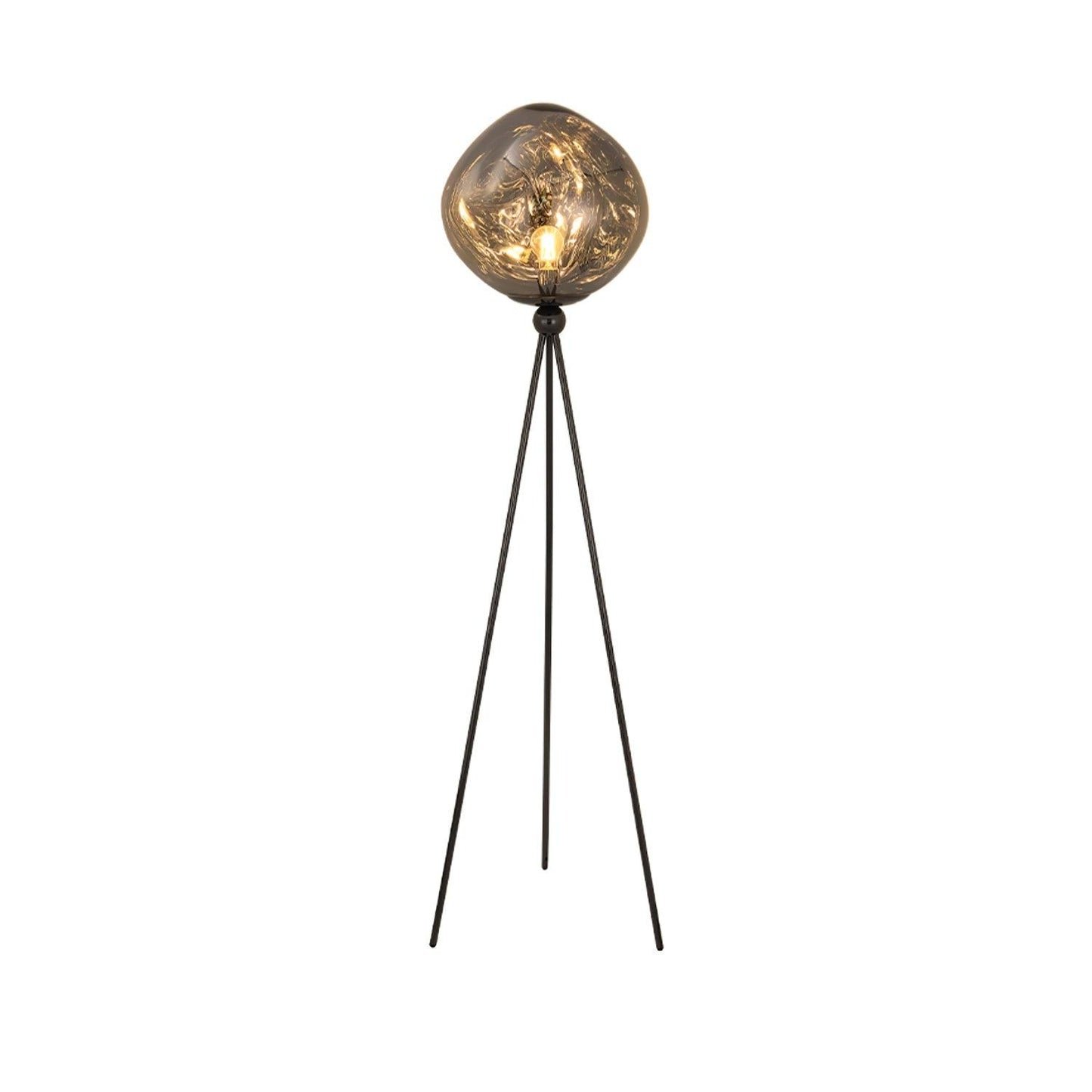 Lava Tripod Rock Floor Lamp - LED Indoor Lighting Decor
