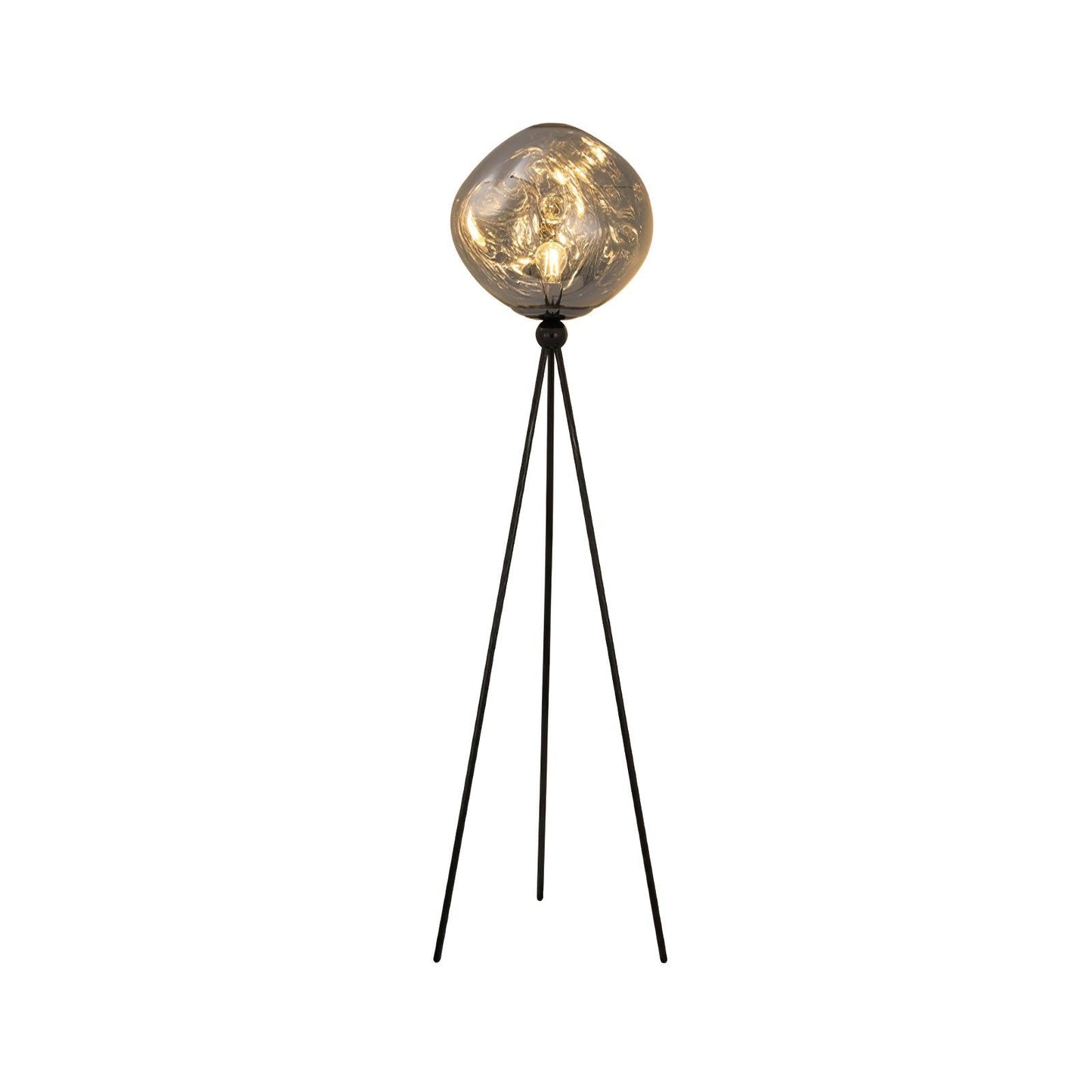 Lava Tripod Rock Floor Lamp - LED Indoor Lighting Decor