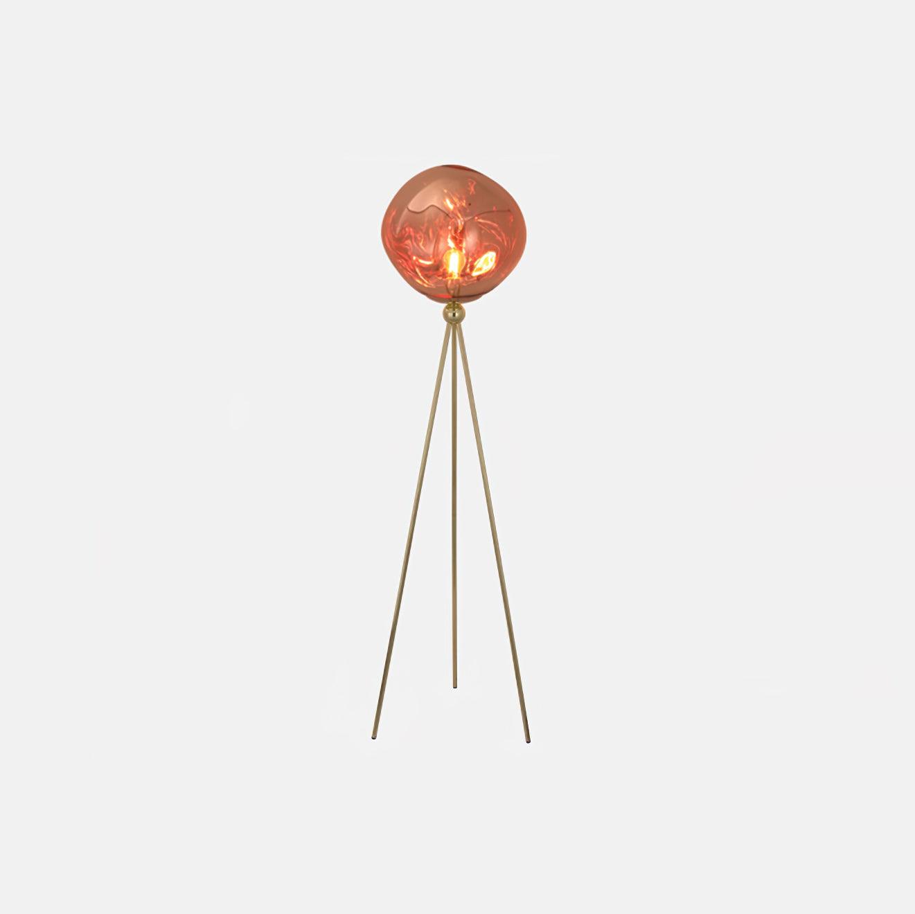 Lava Tripod Rock Floor Lamp - LED Indoor Lighting Decor