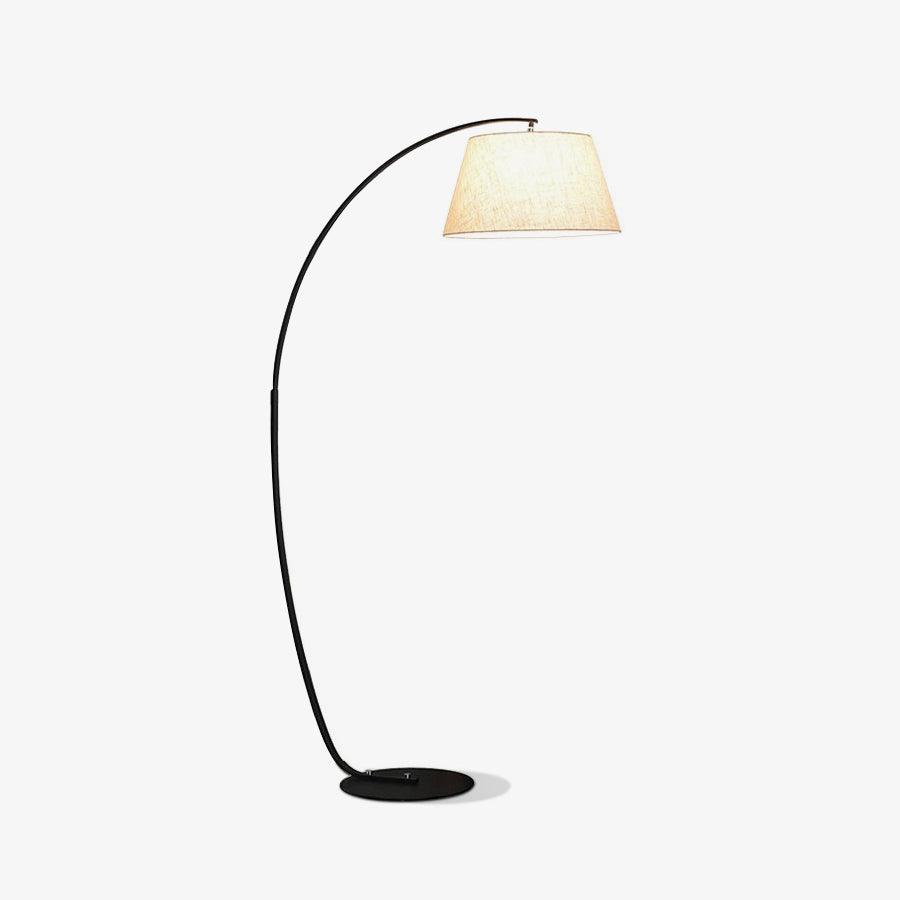 Twiggy Floor Lamp - Stylish Metal Design, LED Compatible, Beige Shade