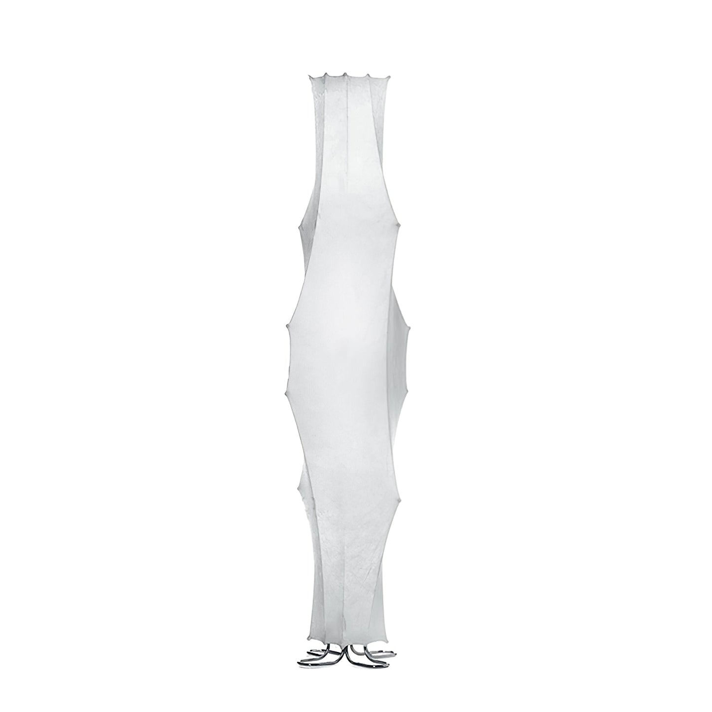 Twist Silk Floor Lamp with LED Shade for Modern Living