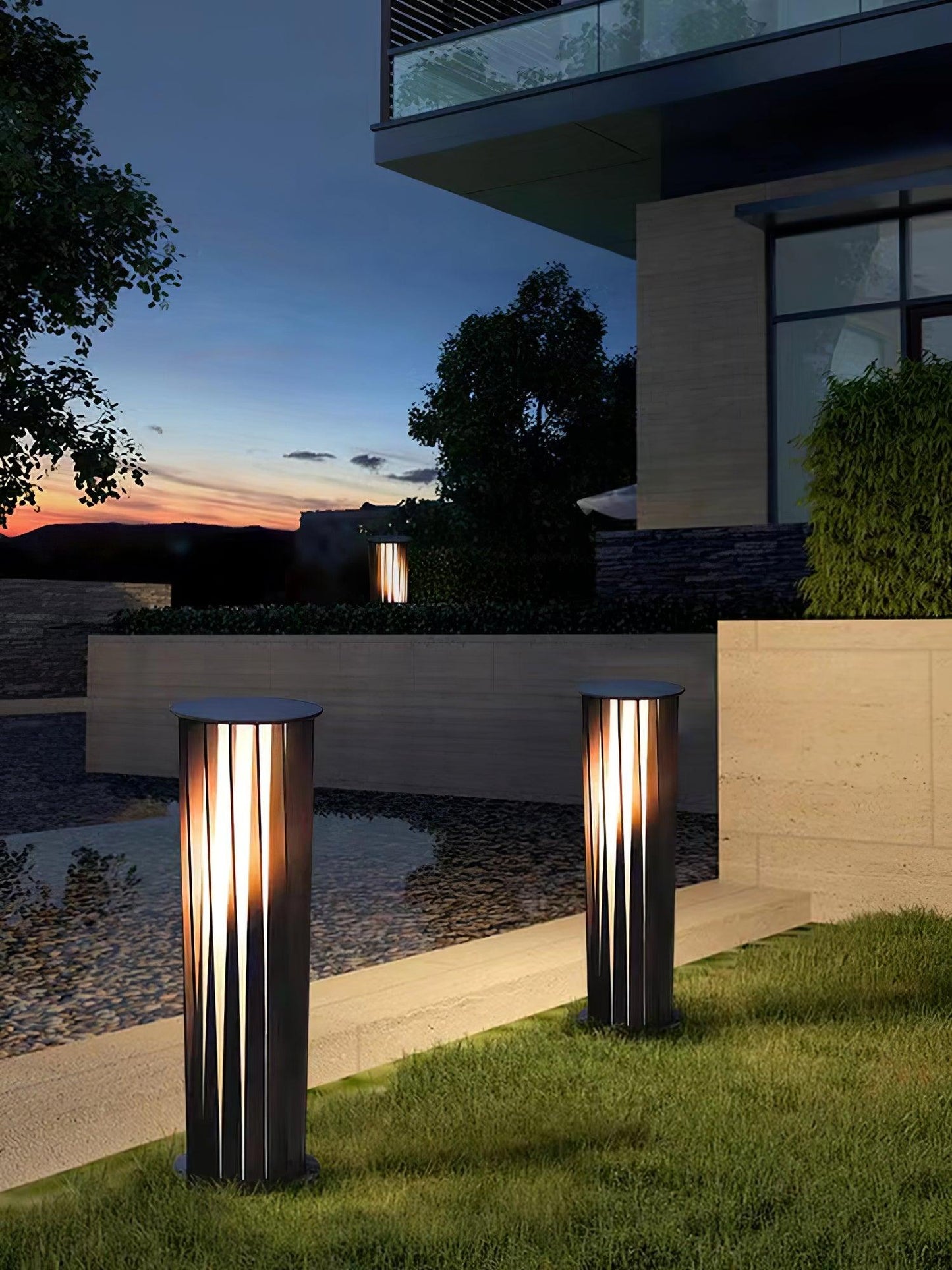 Unopiu LED Outdoor Light - Waterproof Garden Lamp, 3 Sizes