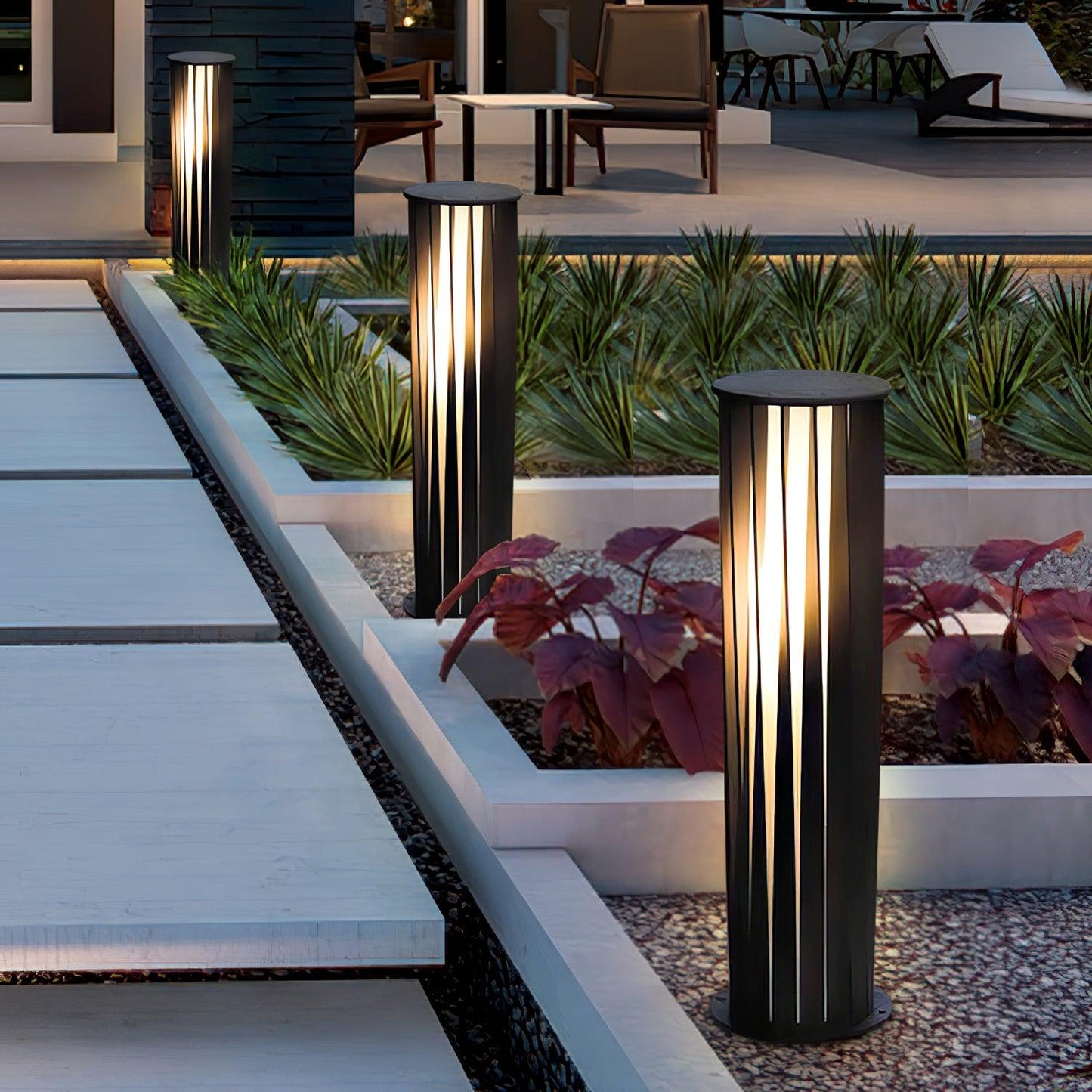 Unopiu LED Outdoor Light - Waterproof Garden Lamp, 3 Sizes
