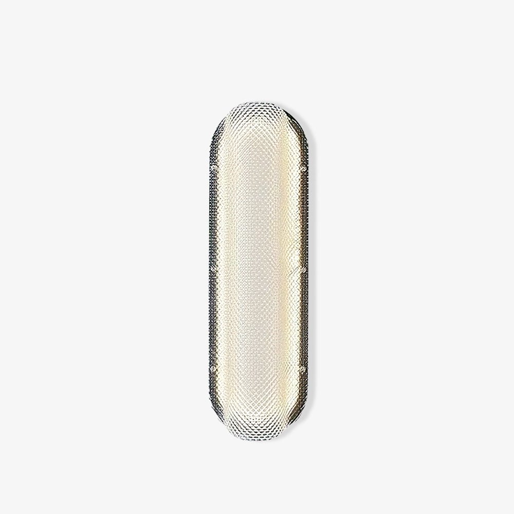 Vale Wall Lamp - LED Indoor Wall Light, Black & Clear Finish
