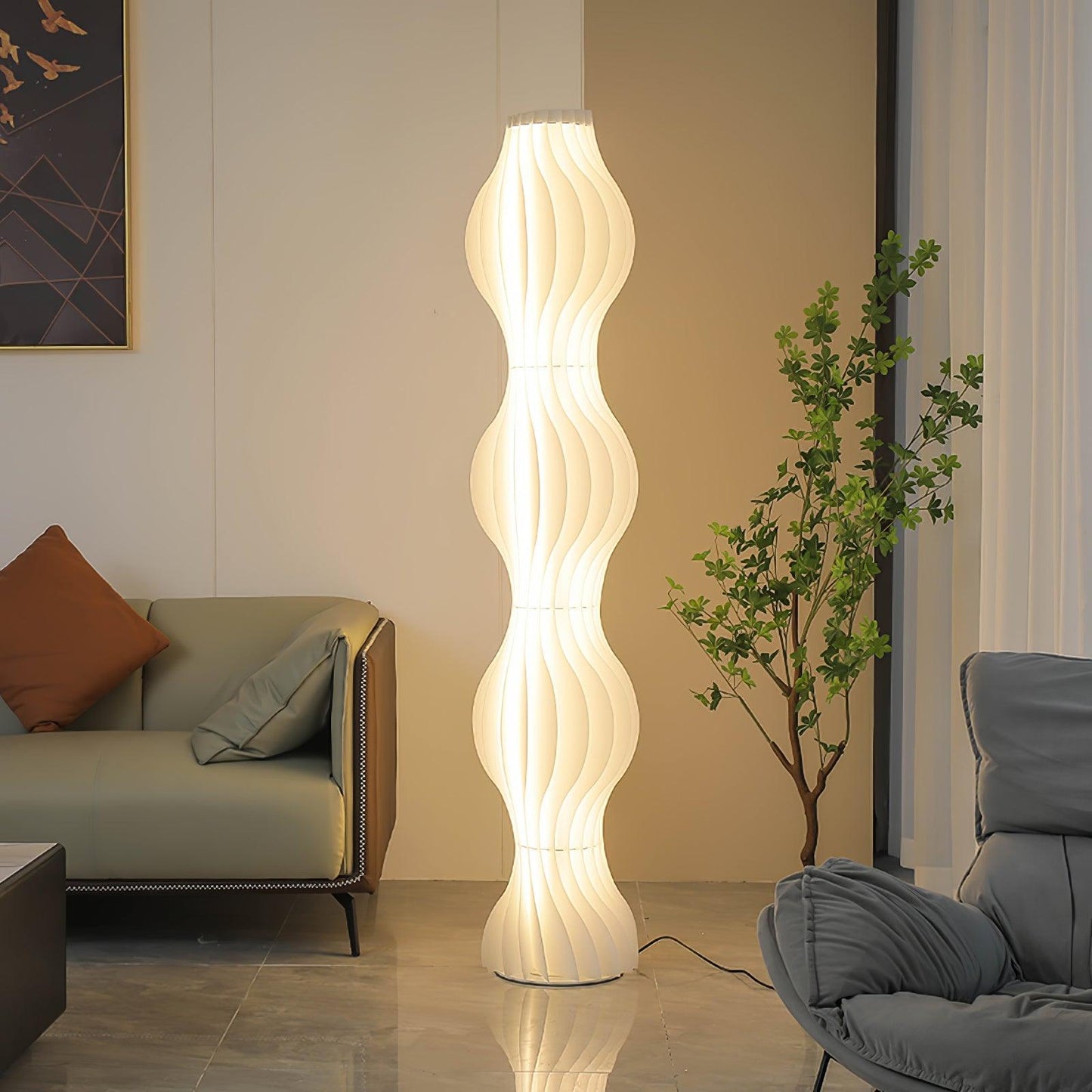 Vapor Floor Lamp - Modern LED Indoor Lighting Fixture