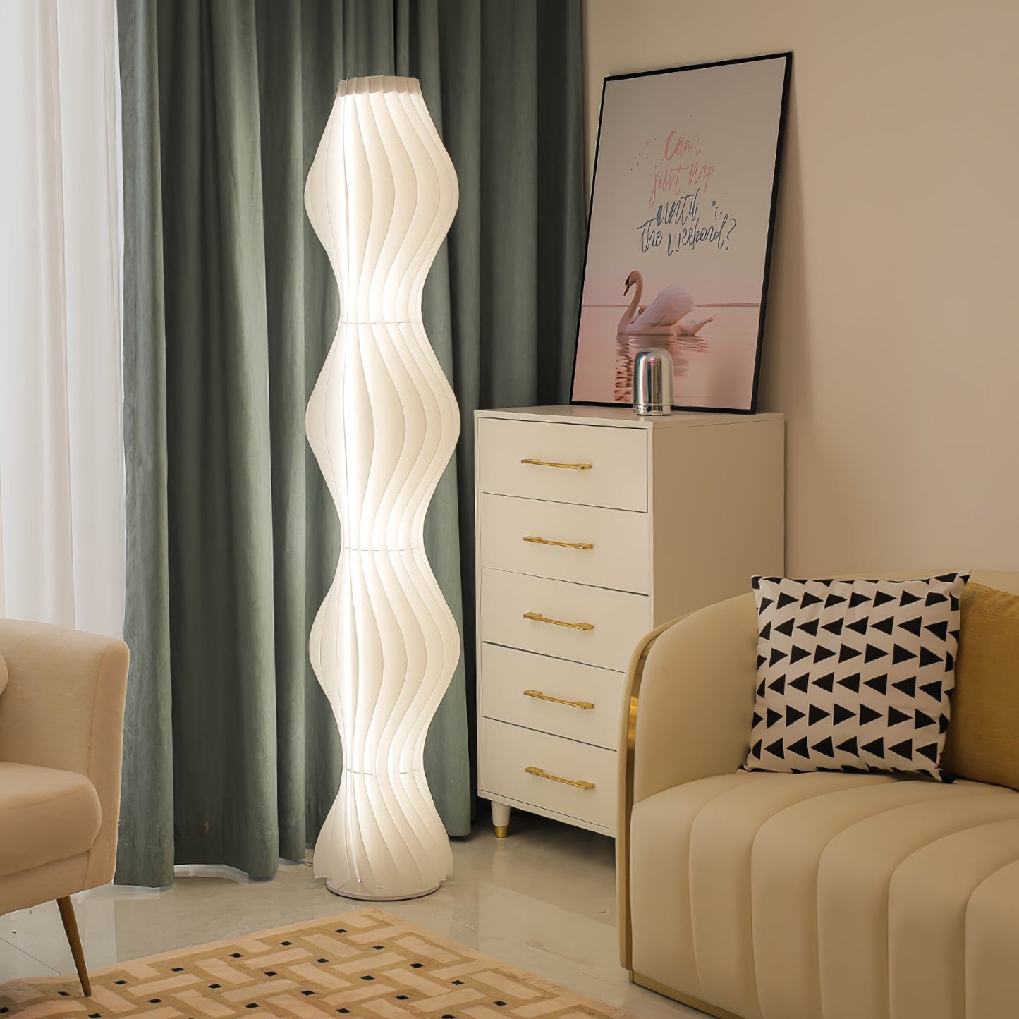 Vapor Floor Lamp - Modern LED Indoor Lighting Fixture