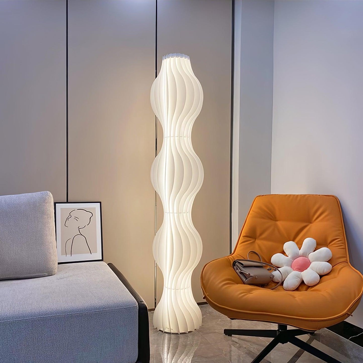 Vapor Floor Lamp - Modern LED Indoor Lighting Fixture