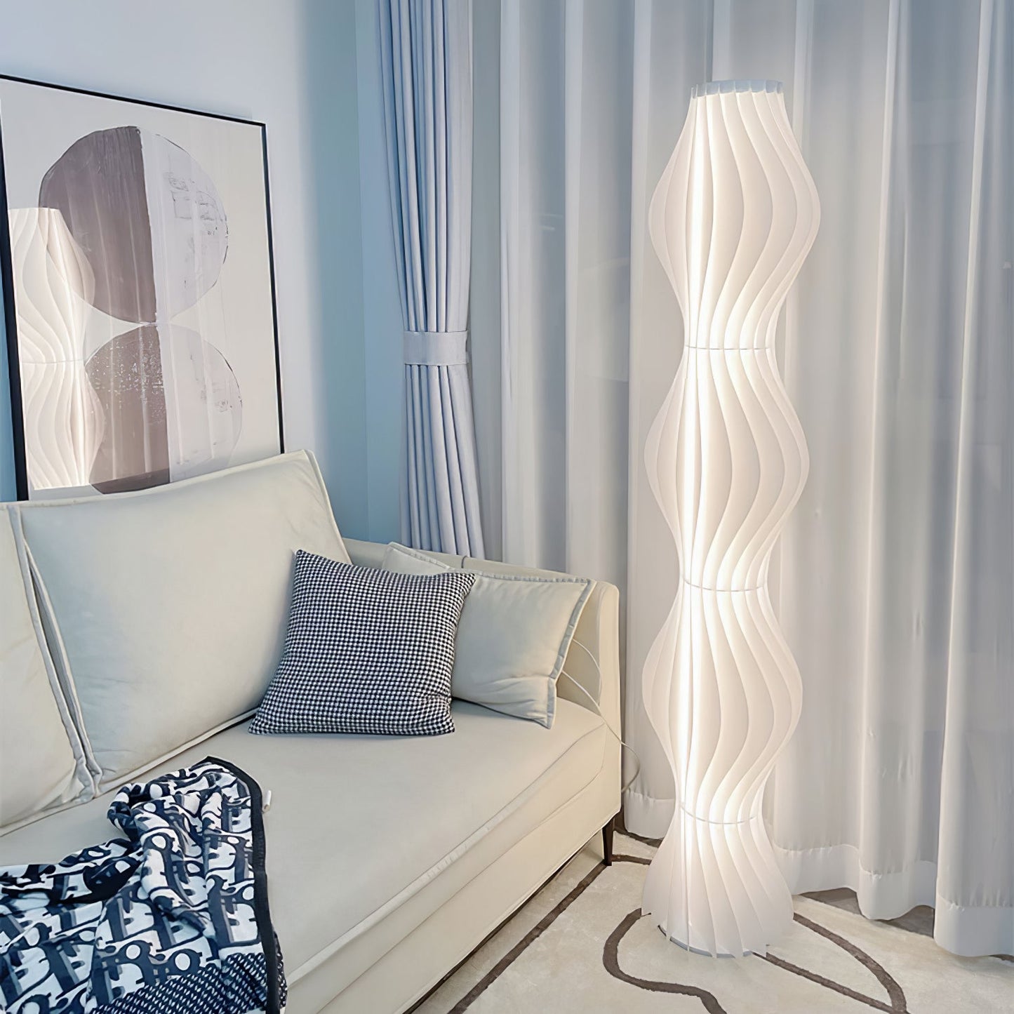 Vapor Floor Lamp - Modern LED Indoor Lighting Fixture